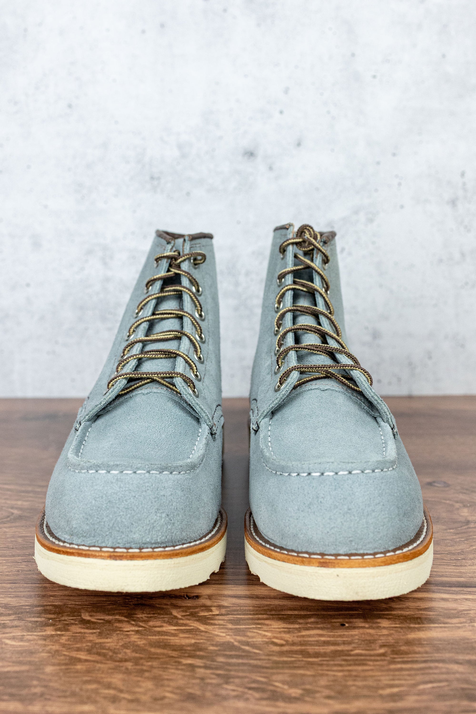 Red Wing Heritage Classic Moc 8800 - Dusty Blue Abilene Leather