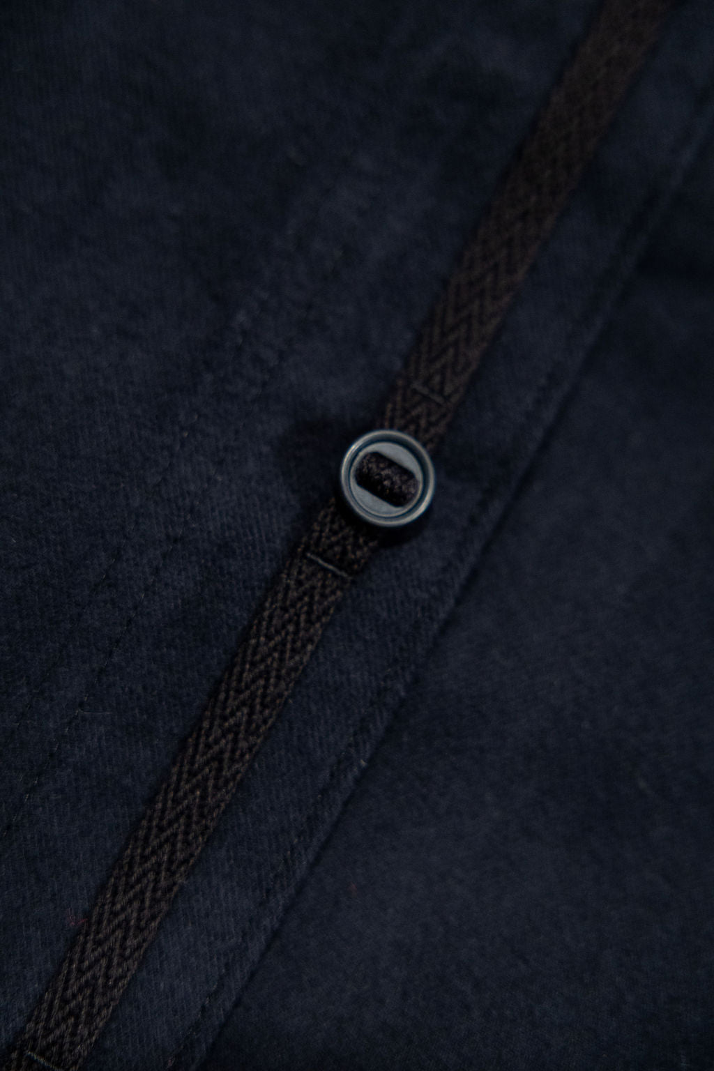 Knickerbocker Market Compact Cotton Overshirt - Black