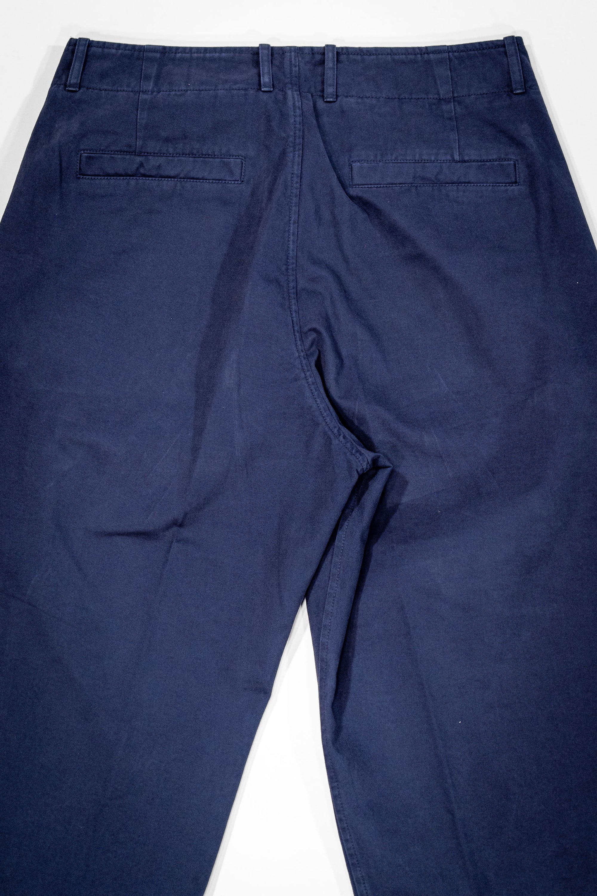 Hansen Garments Bobby Wide Pleated Trousers - Marine
