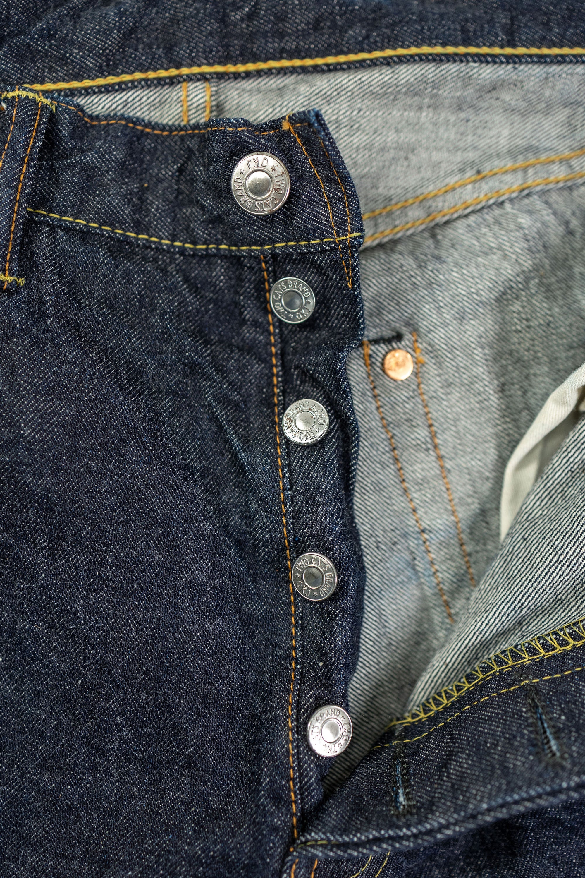 TCB Jeans Baggy 50's Jeans - 13.5oz Denim One Wash