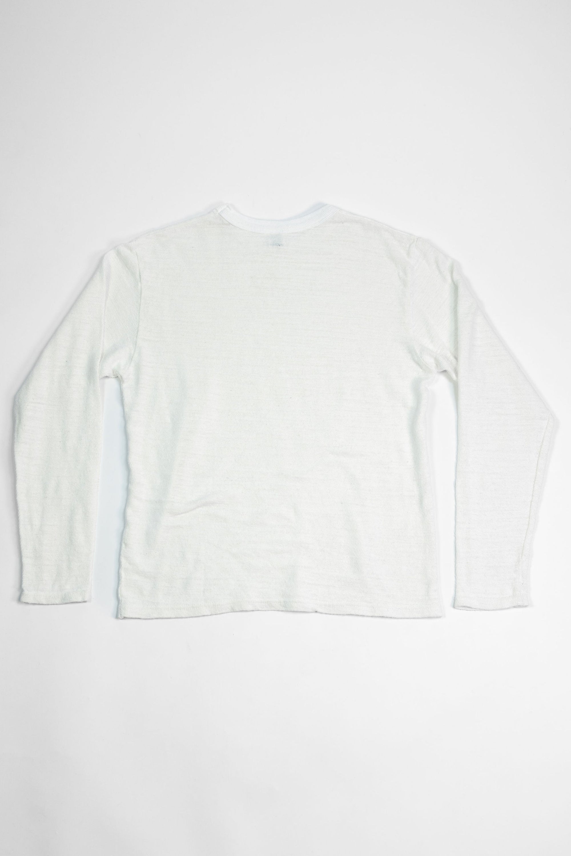UES Linen Long Sleeve Tee - White