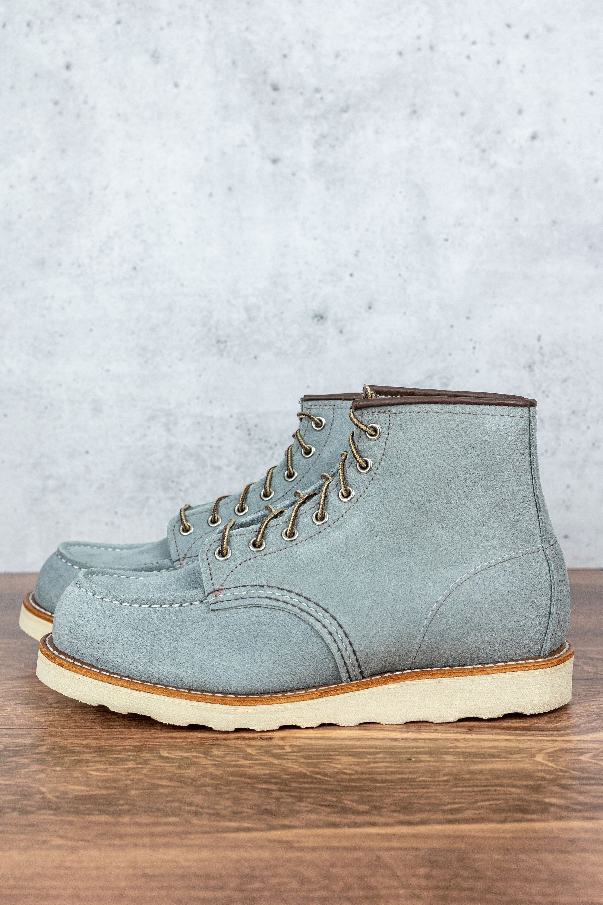 Red Wing Heritage Classic Moc 8800 - Dusty Blue Abilene Leather