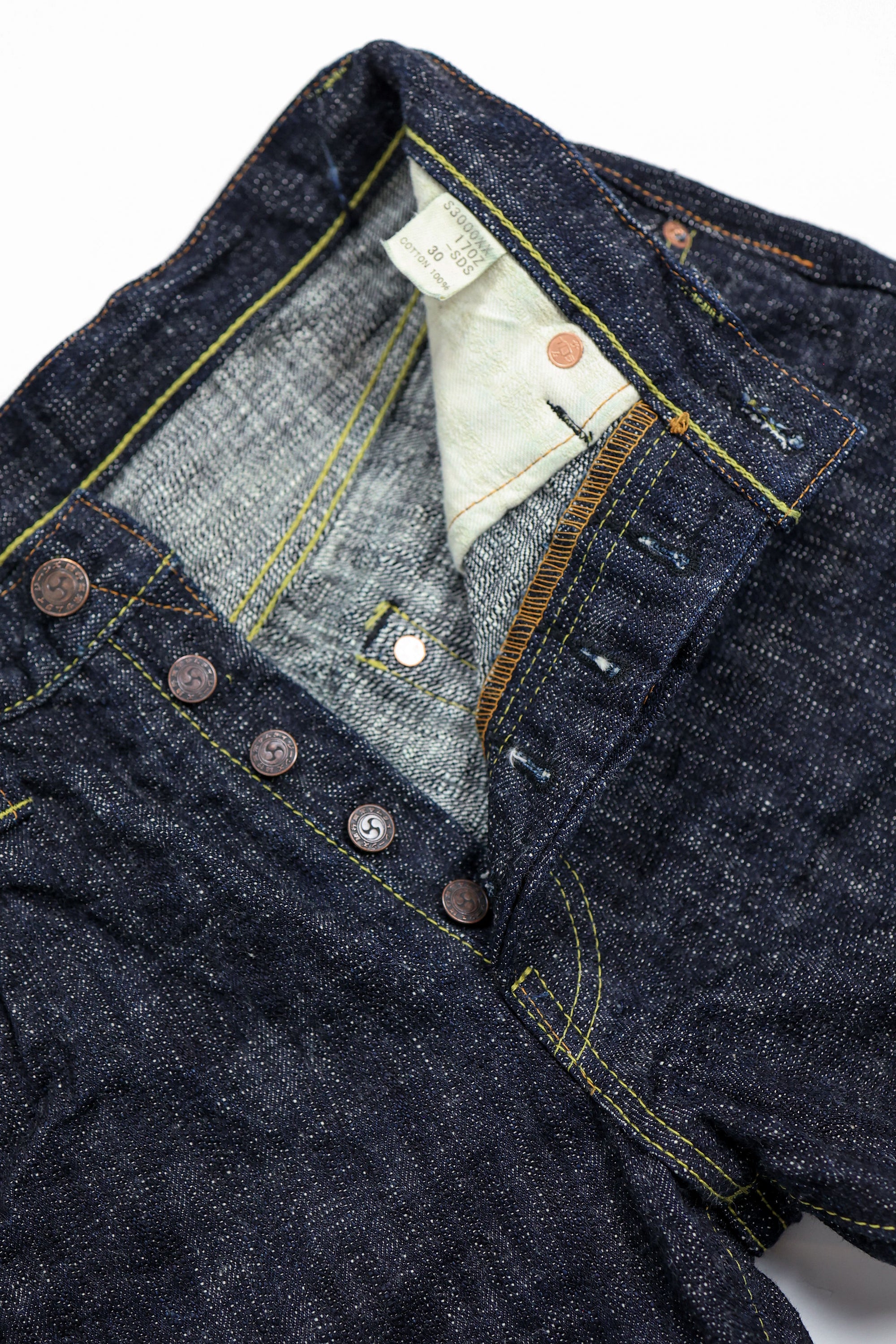 Samurai S3000XX17oz-SDS Relax Straight - "Murasame" 17oz Slub