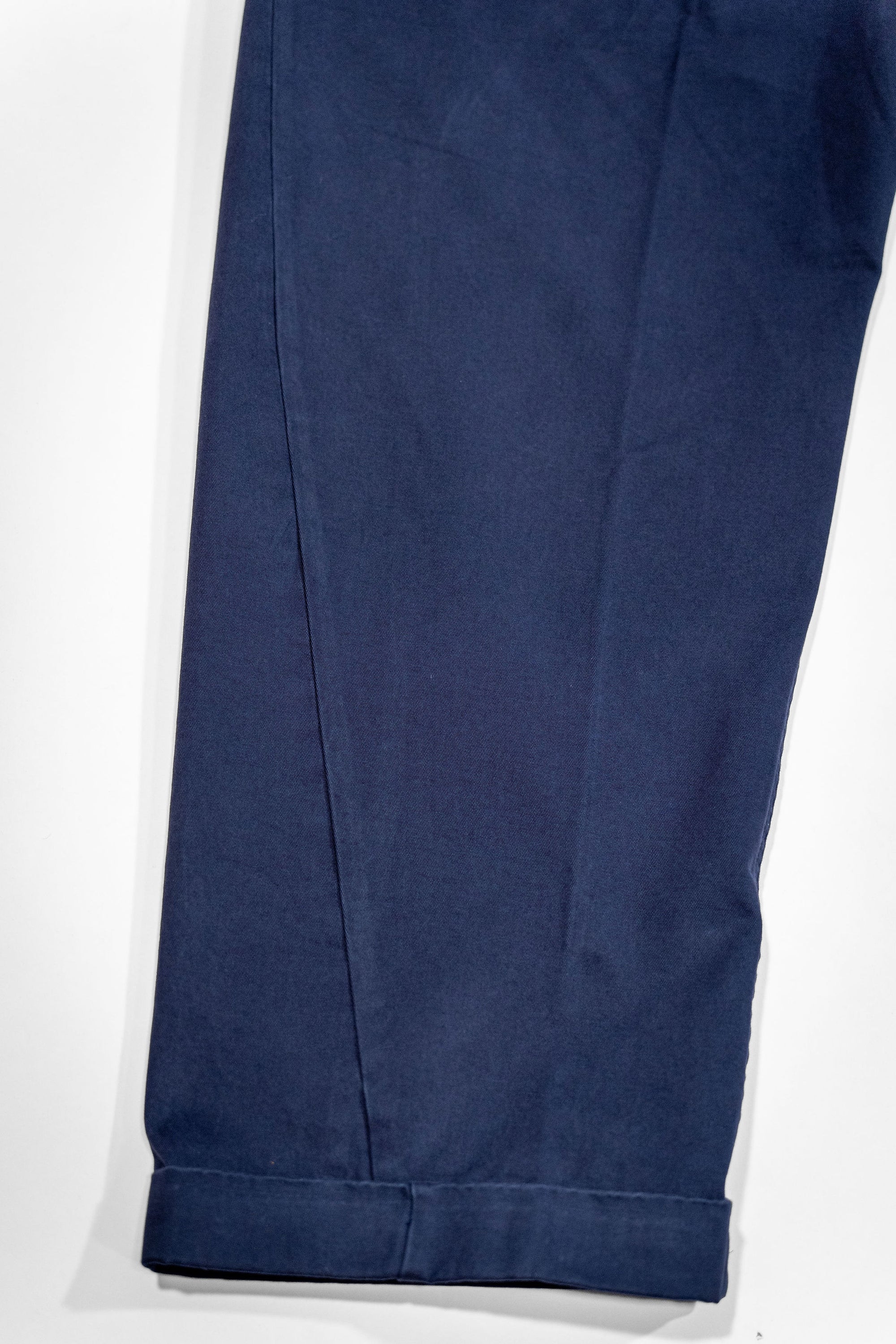 Hansen Garments Bobby Wide Pleated Trousers - Marine