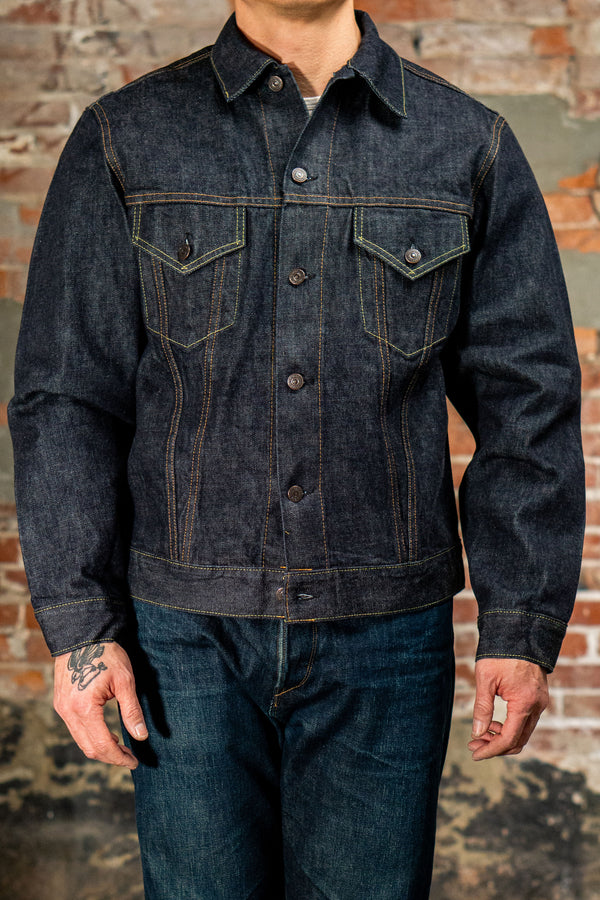 Sugar Cane 1962 14oz Type III Denim Jacket - One Wash - Franklin & Poe