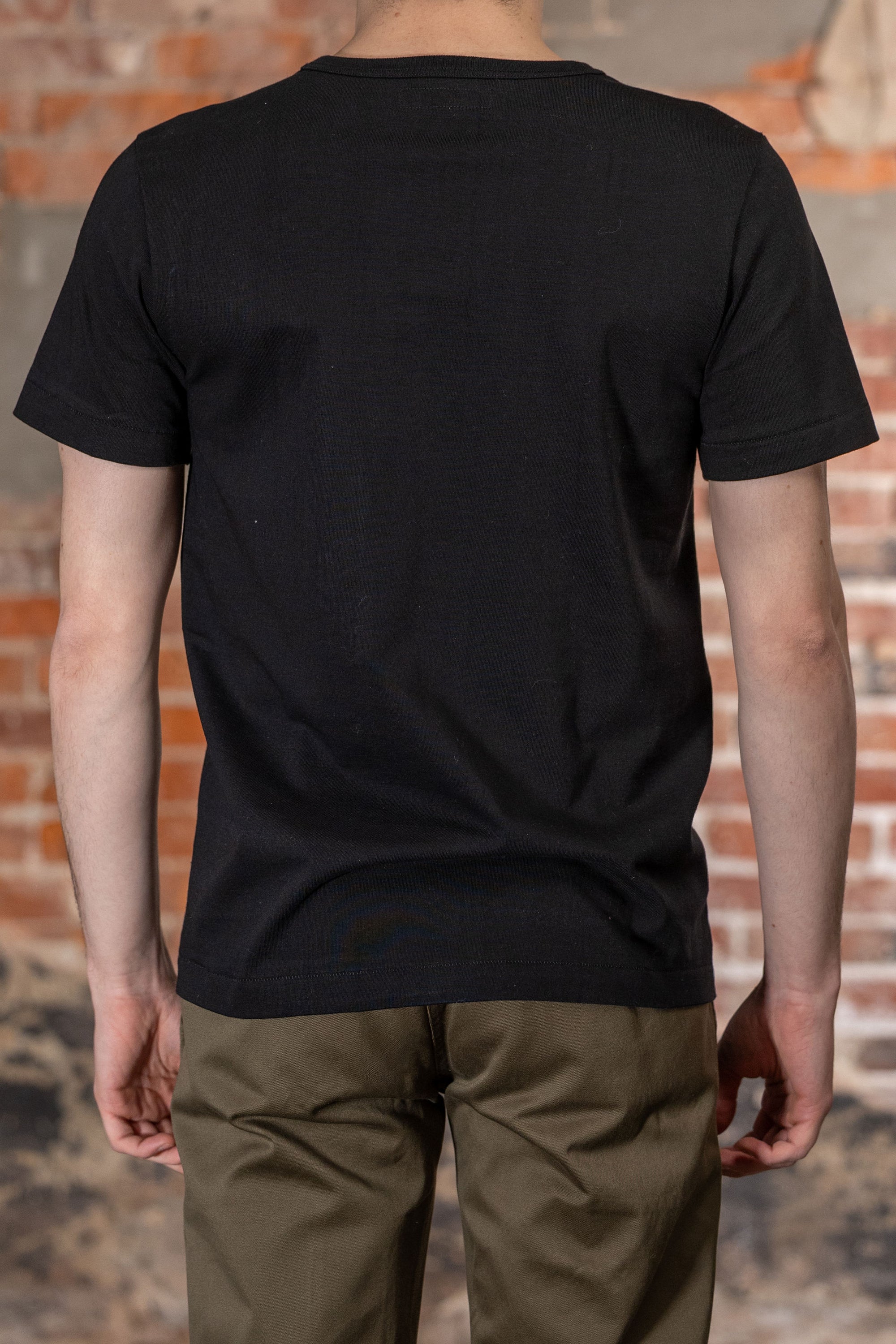 Merz b. Schwanen 215 Classic Crew Neck T-Shirt - Black