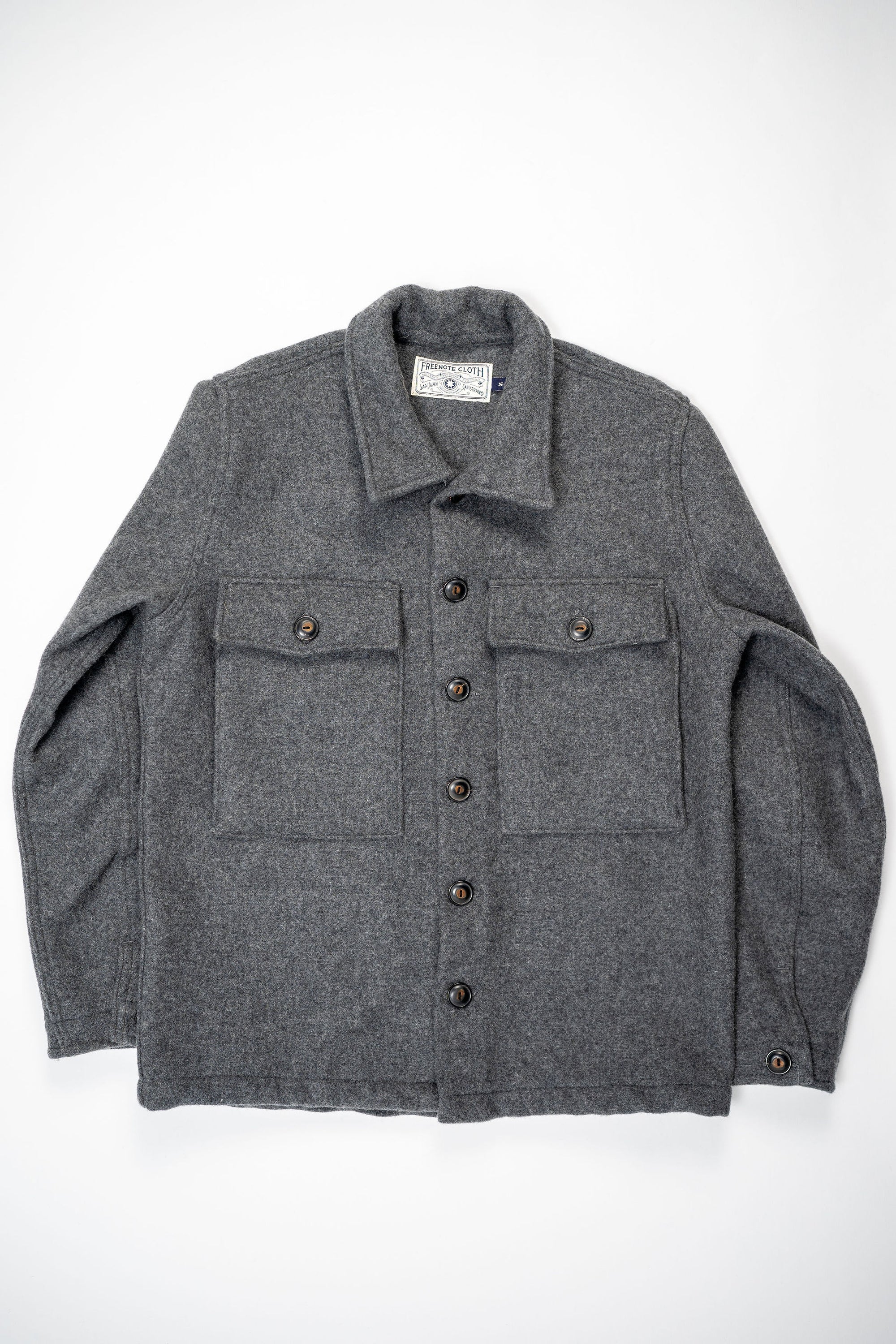 Freenote Cloth Midway Wool - Grey