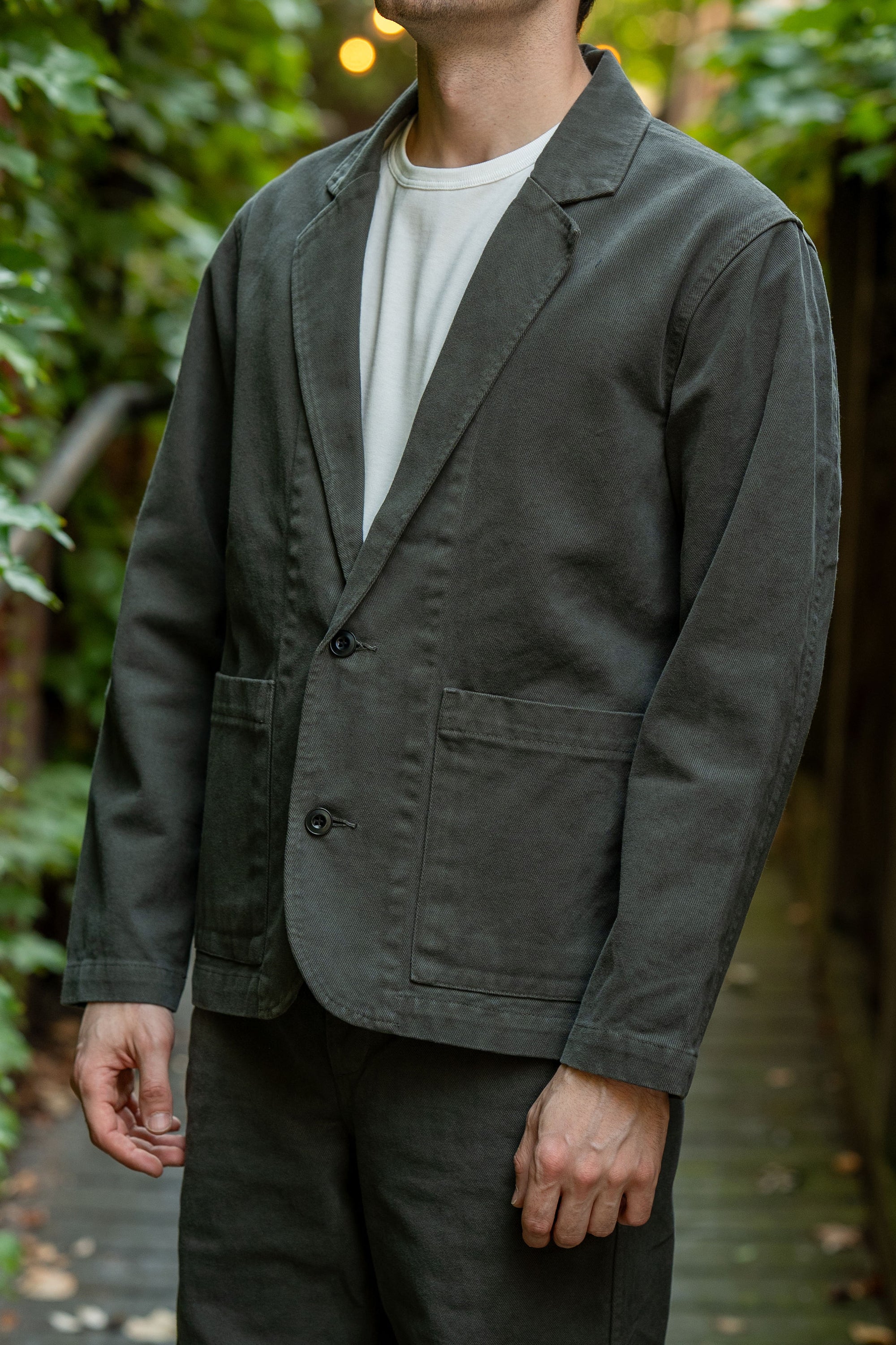 3sixteen Work Blazer - Ivy Green