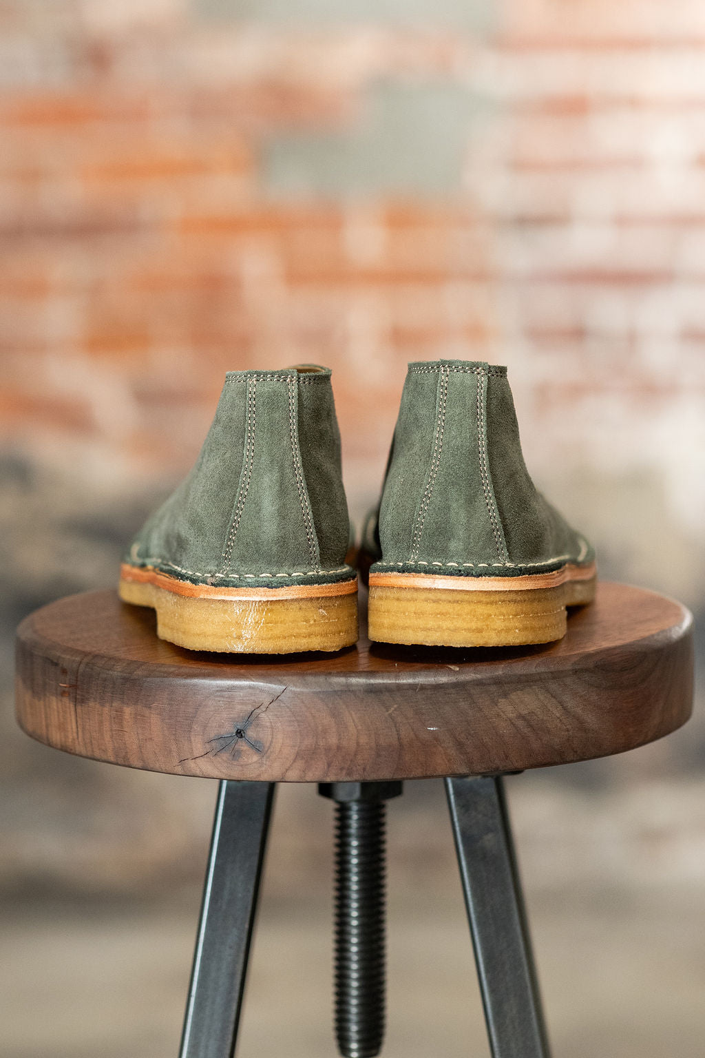 John Lofgren Military Desert Boot - Japanese Suede Olive