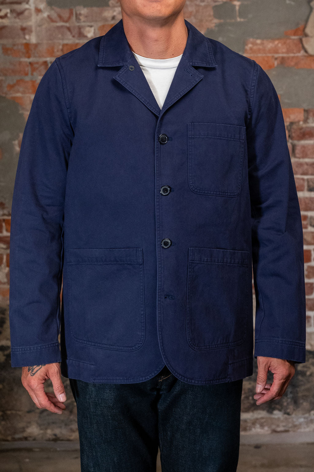 Hansen Garments Josuf Casual Chore Blazer - Marine