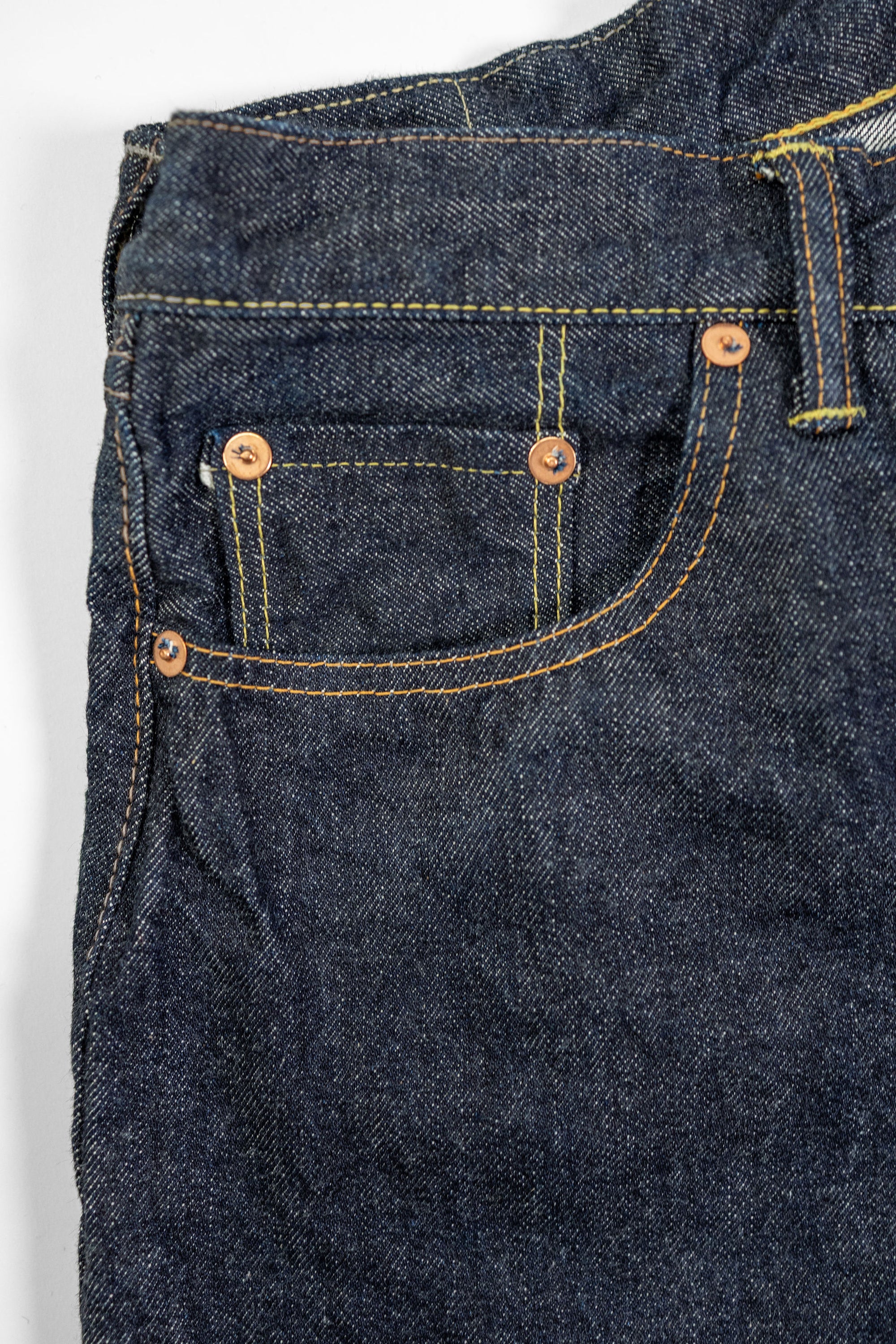 TCB Jeans Baggy 50's Jeans - 13.5oz Denim One Wash