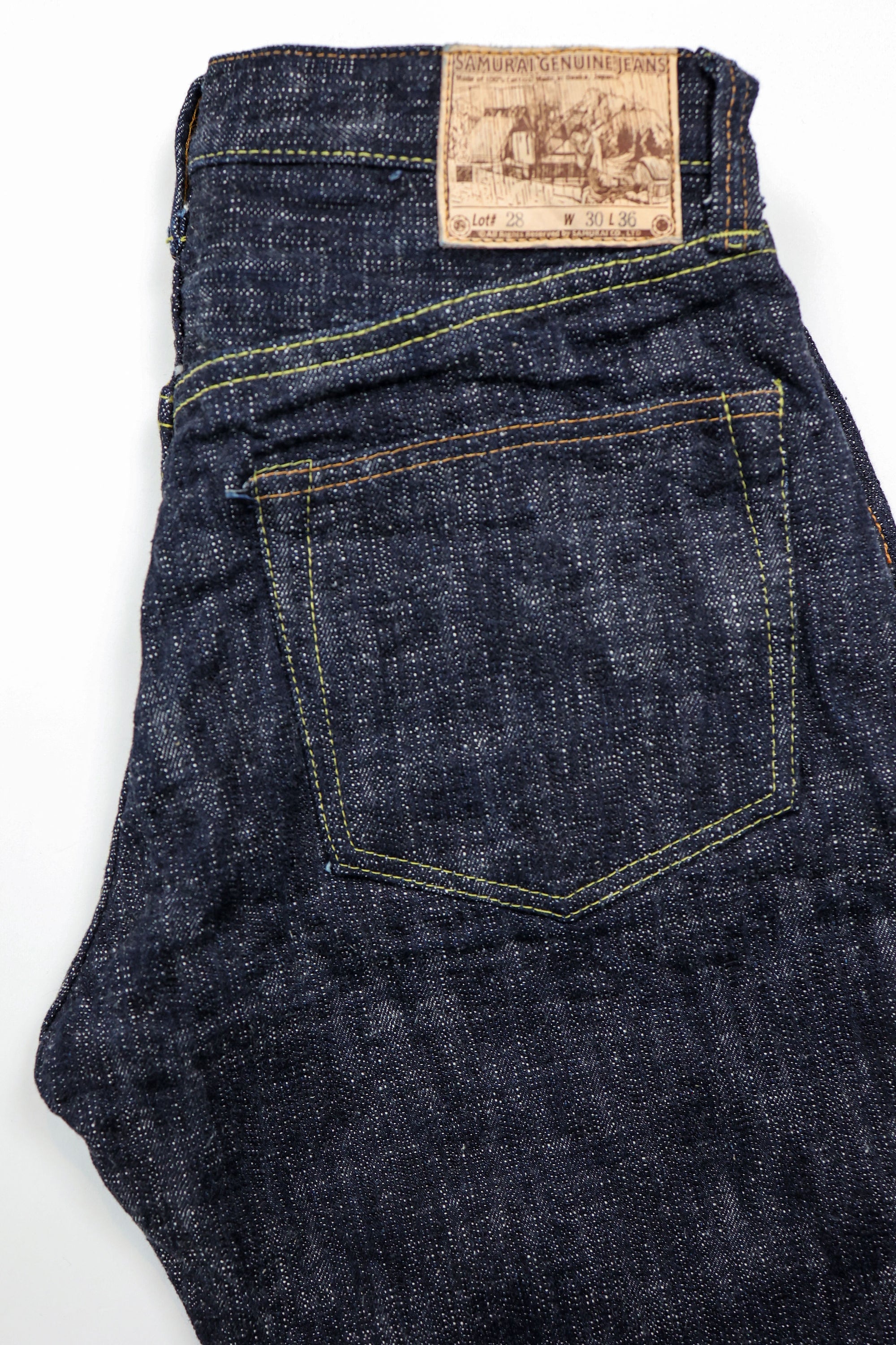 Samurai S3000XX17oz-SDS Relax Straight - "Murasame" 17oz Slub