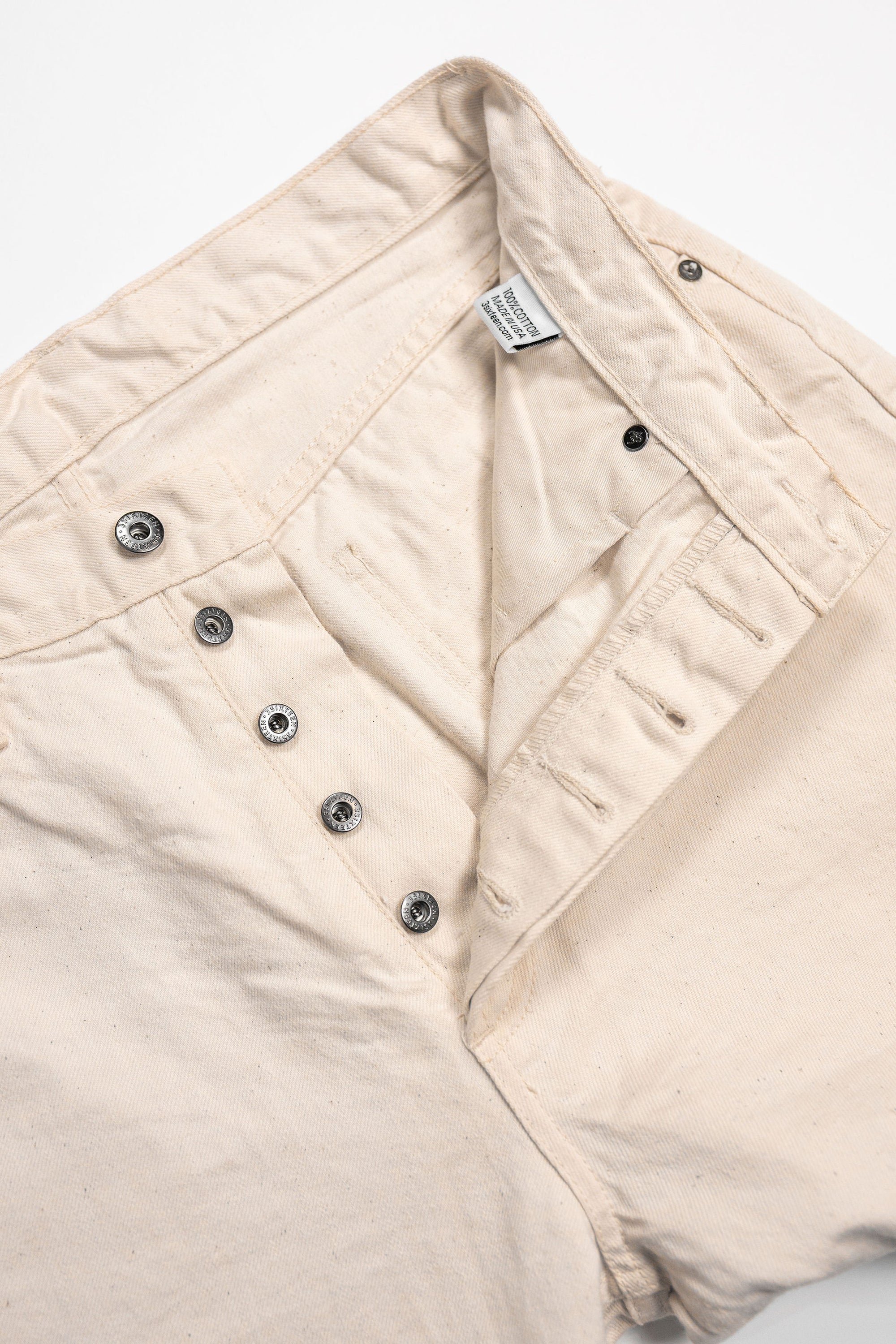 3sixteen RS-33x  Relaxed Straight - Natural Selvedge Denim