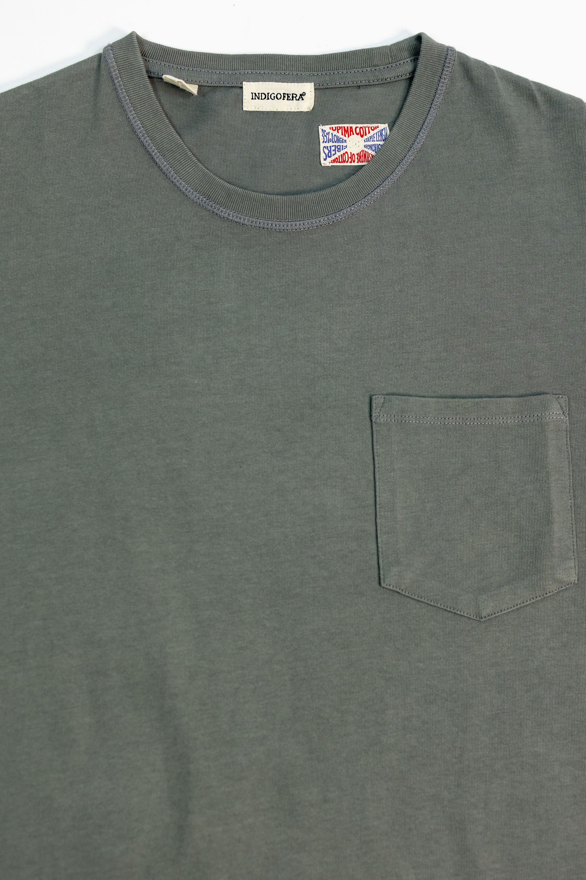 Freenote Cloth 13oz Pocket T-Shirt - Fog