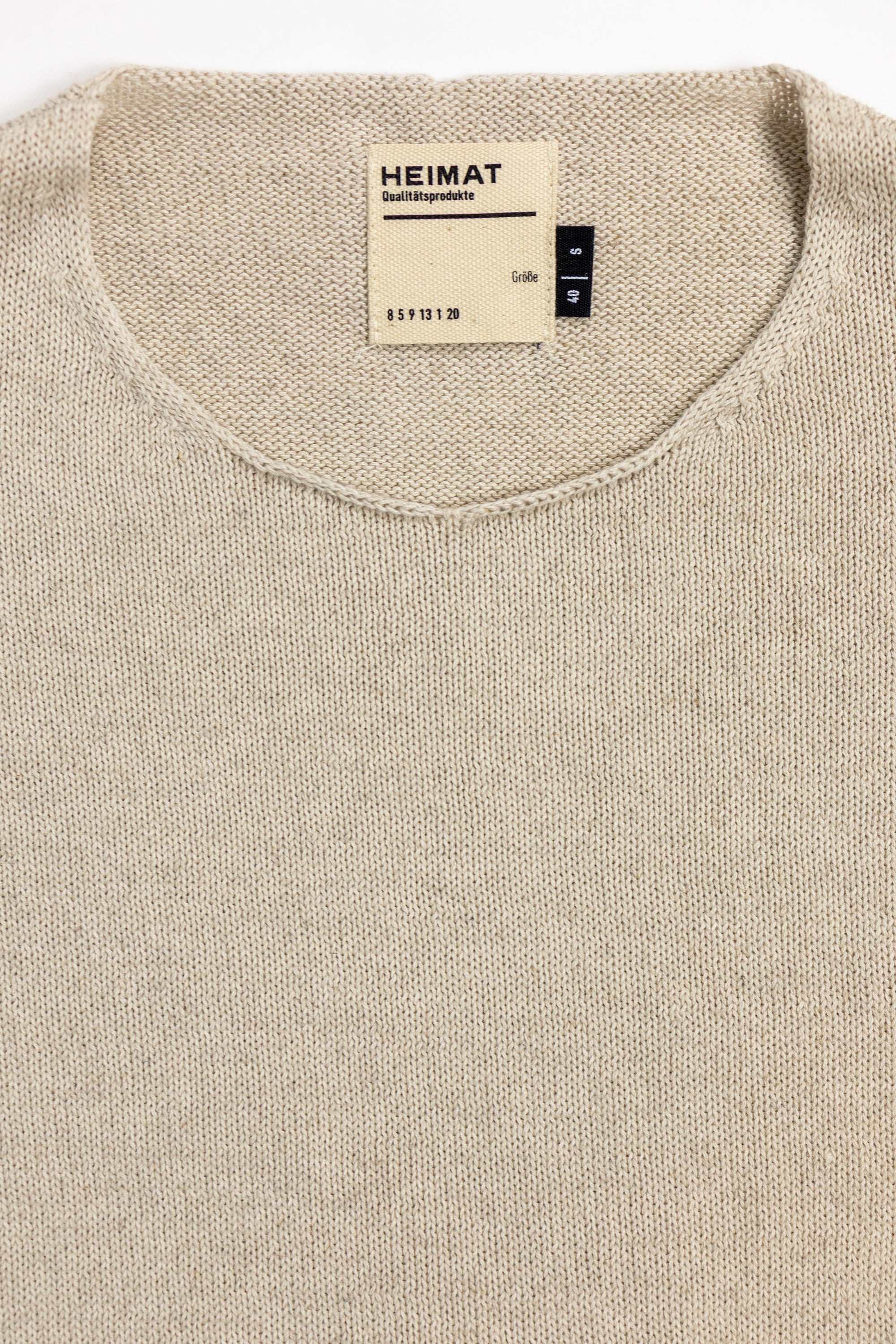Heimat Textil Harbor Sweater - Seashell