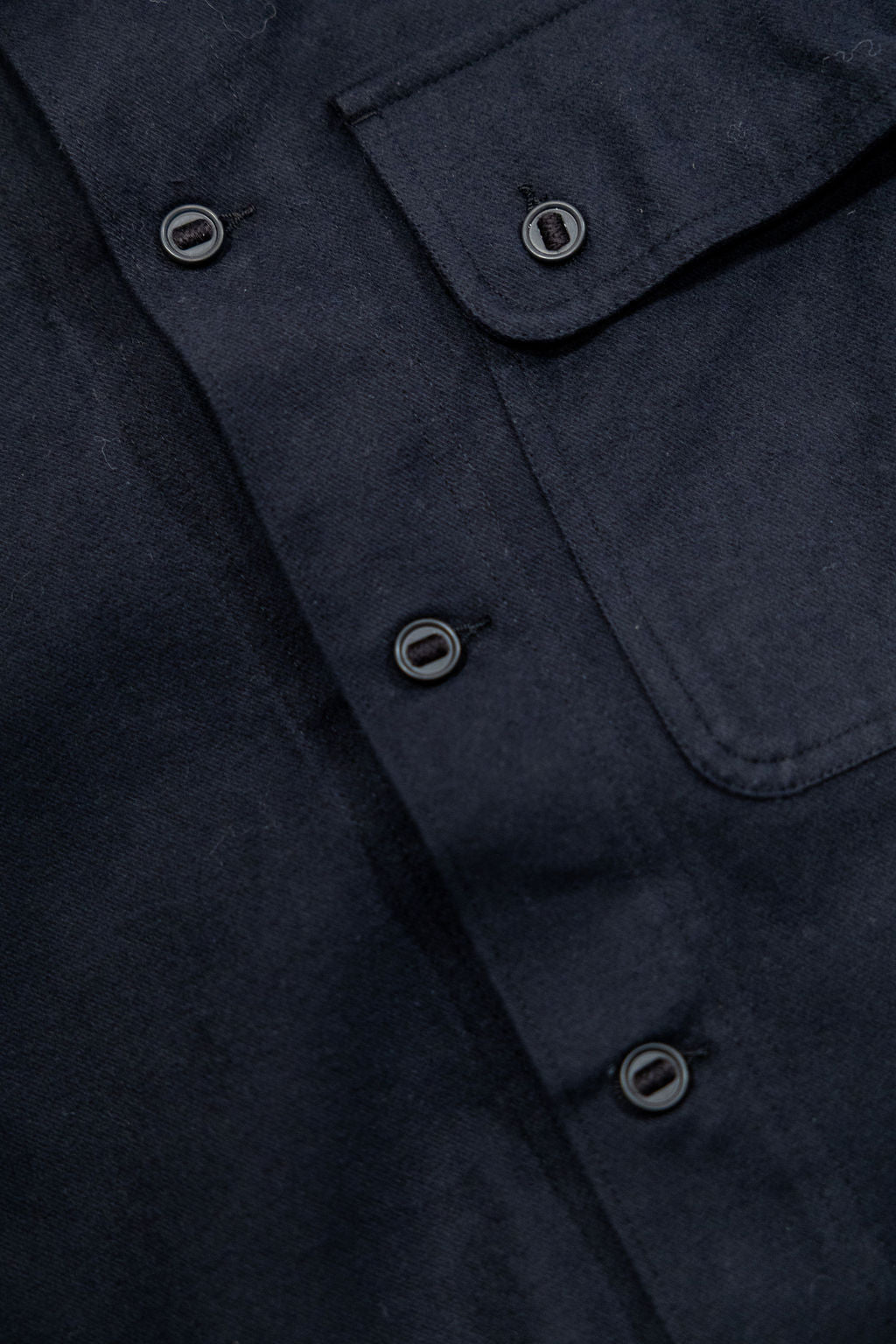 Knickerbocker Market Compact Cotton Overshirt - Black
