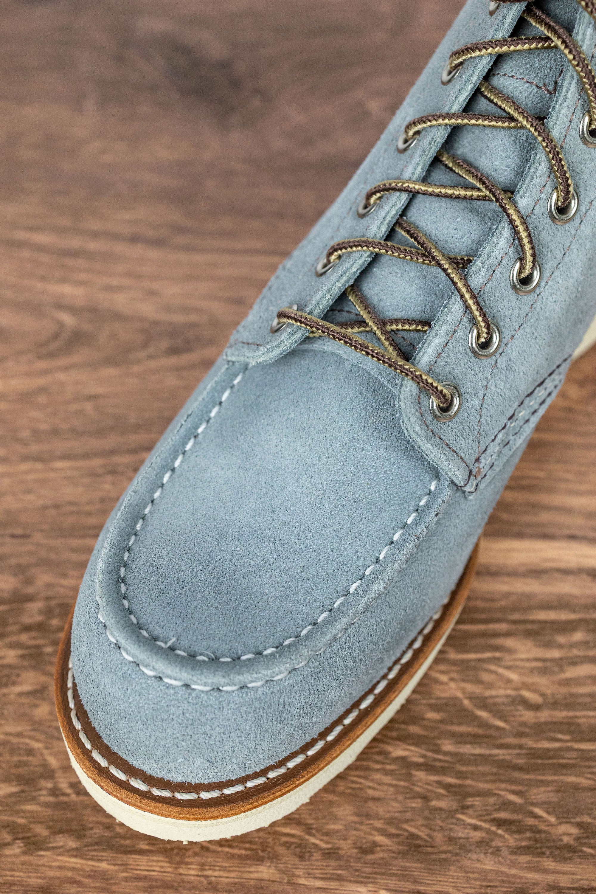 Red Wing Heritage Classic Moc 8800 - Dusty Blue Abilene Leather