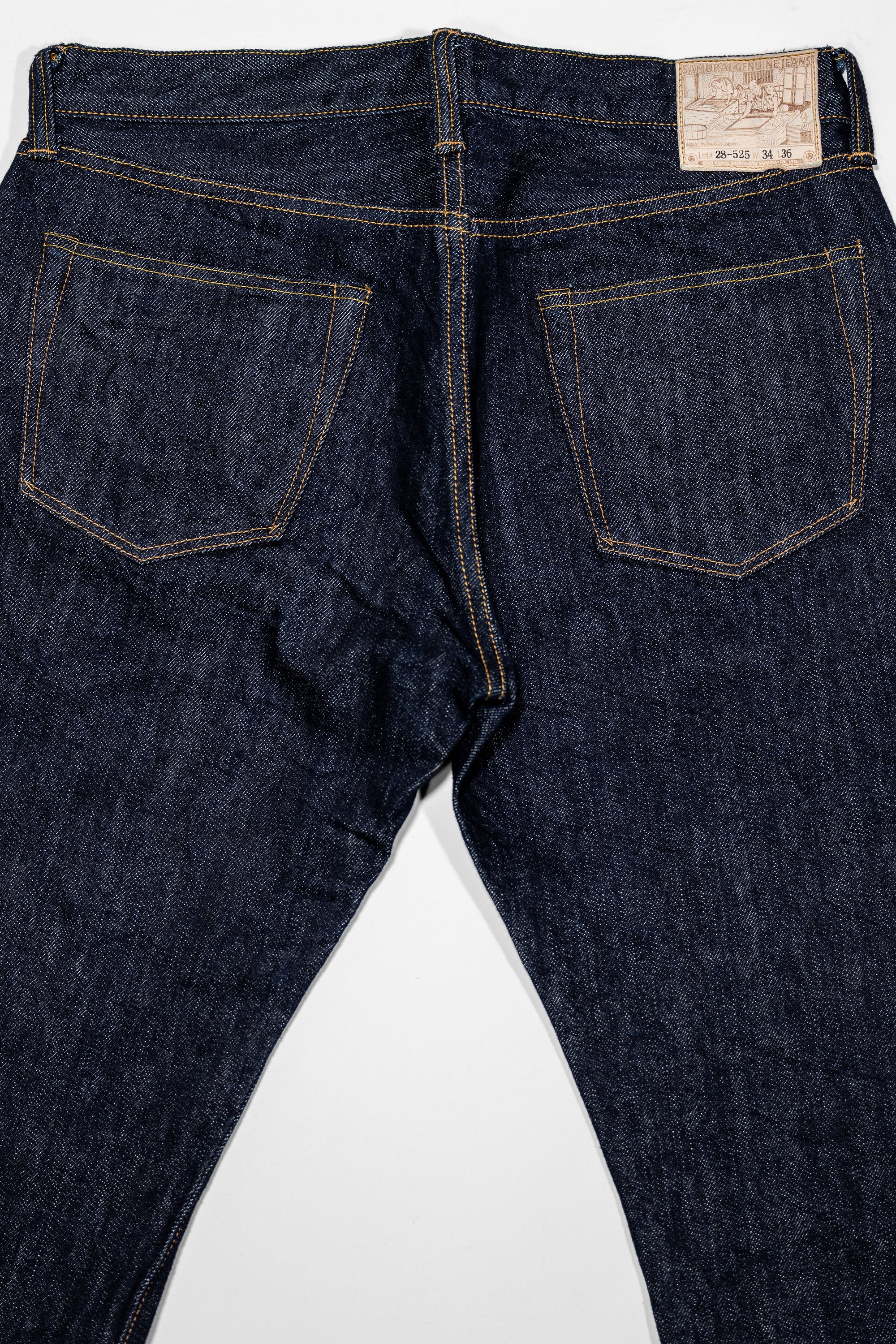 Samurai S0710XX-WASHI Slim Straight Model - 15oz Washi Selvedge Denim