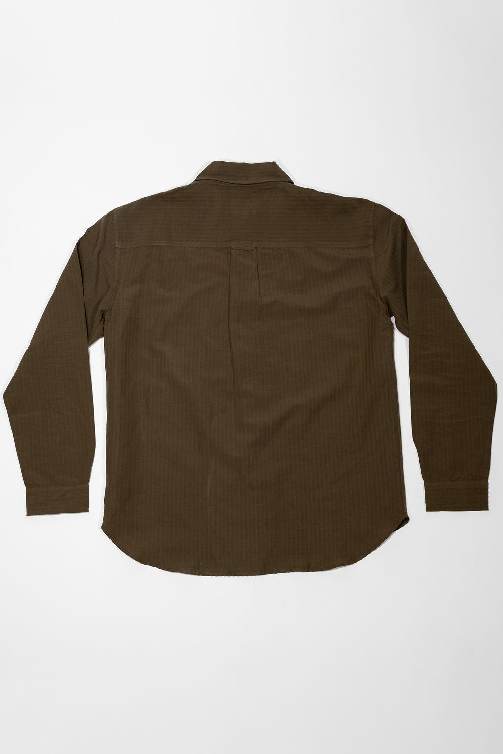 Knickerbocker Jones Cotton & Linen Shirt - Olive