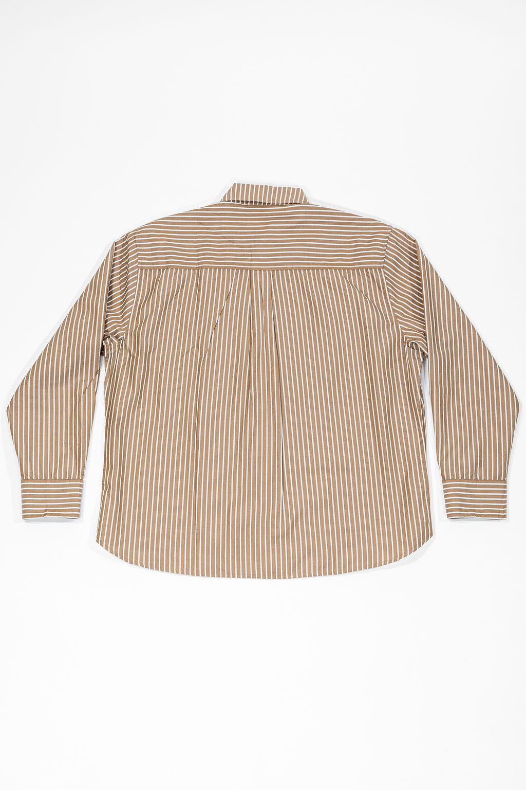 3sixteen Commuter Shirt - Brown Ecru Stripe