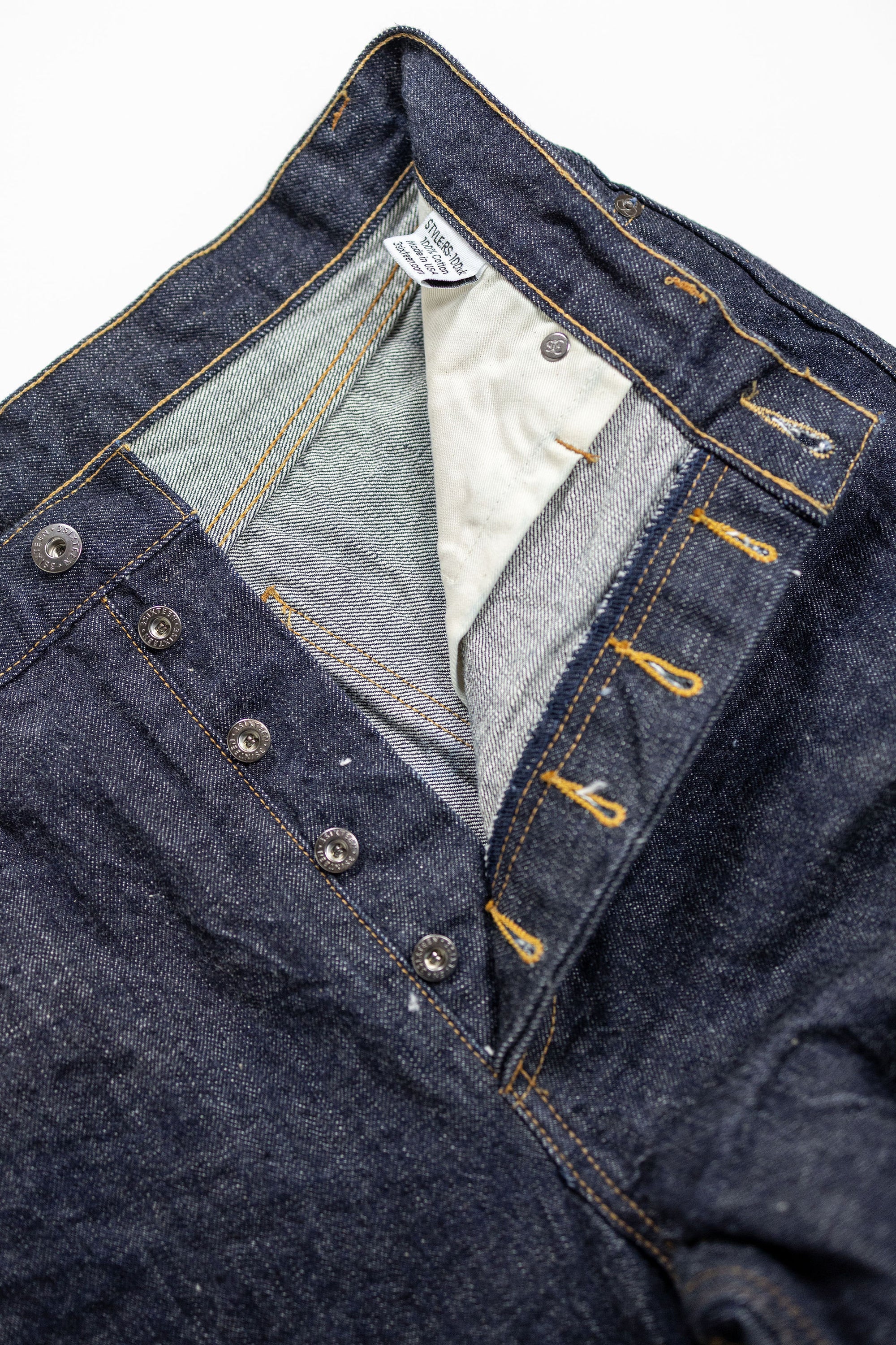 3sixteen RS-100xk Relaxed Straight ⁠-⁠ Rinsed Indigo Kibata