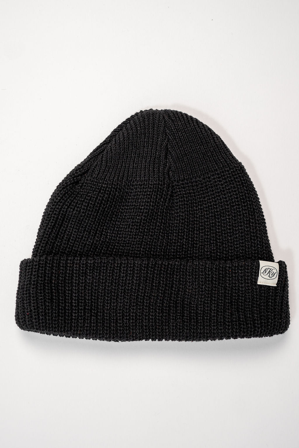 Knickerbocker Cotton Watch Cap - Black