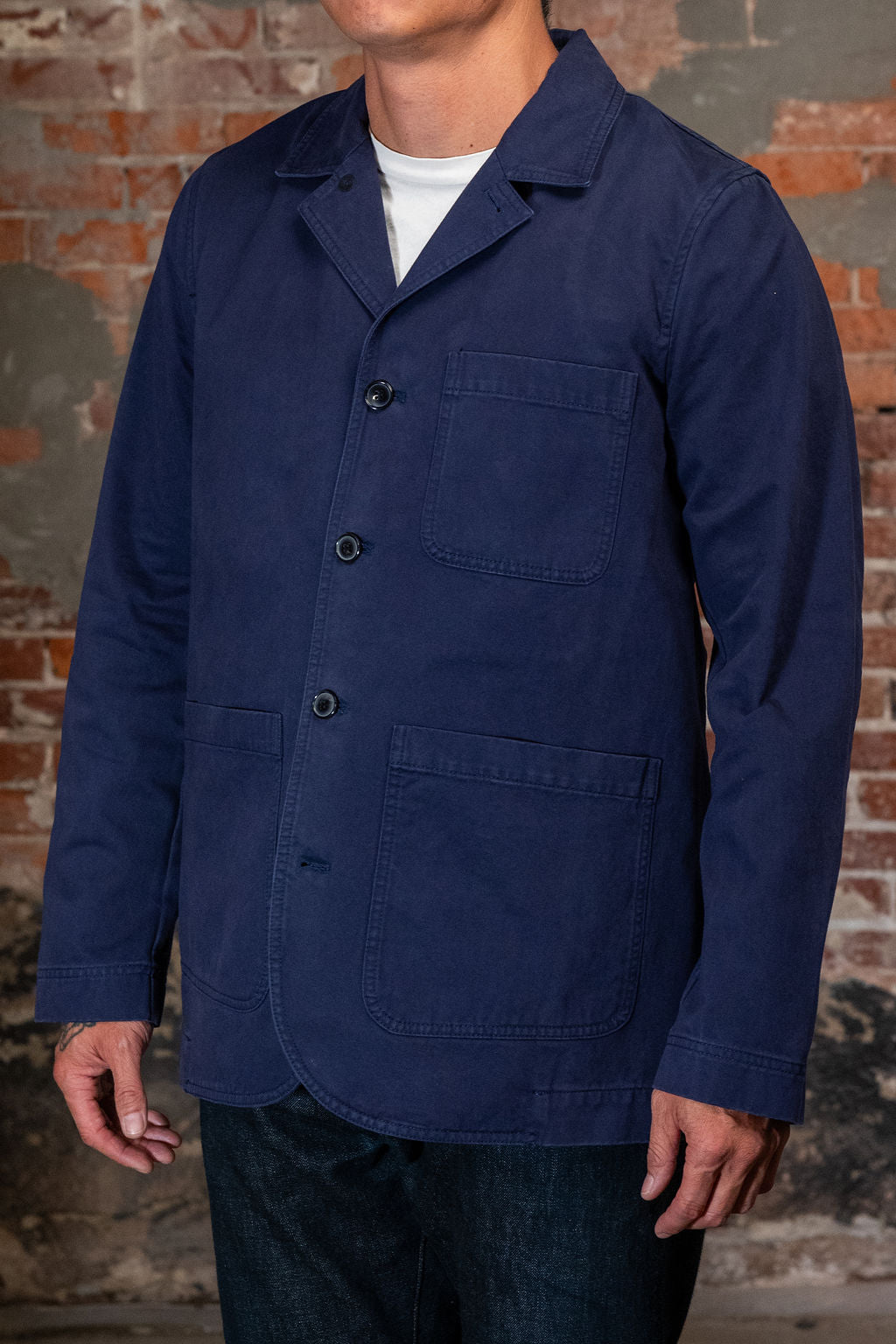 Hansen Garments Josuf Casual Chore Blazer - Marine