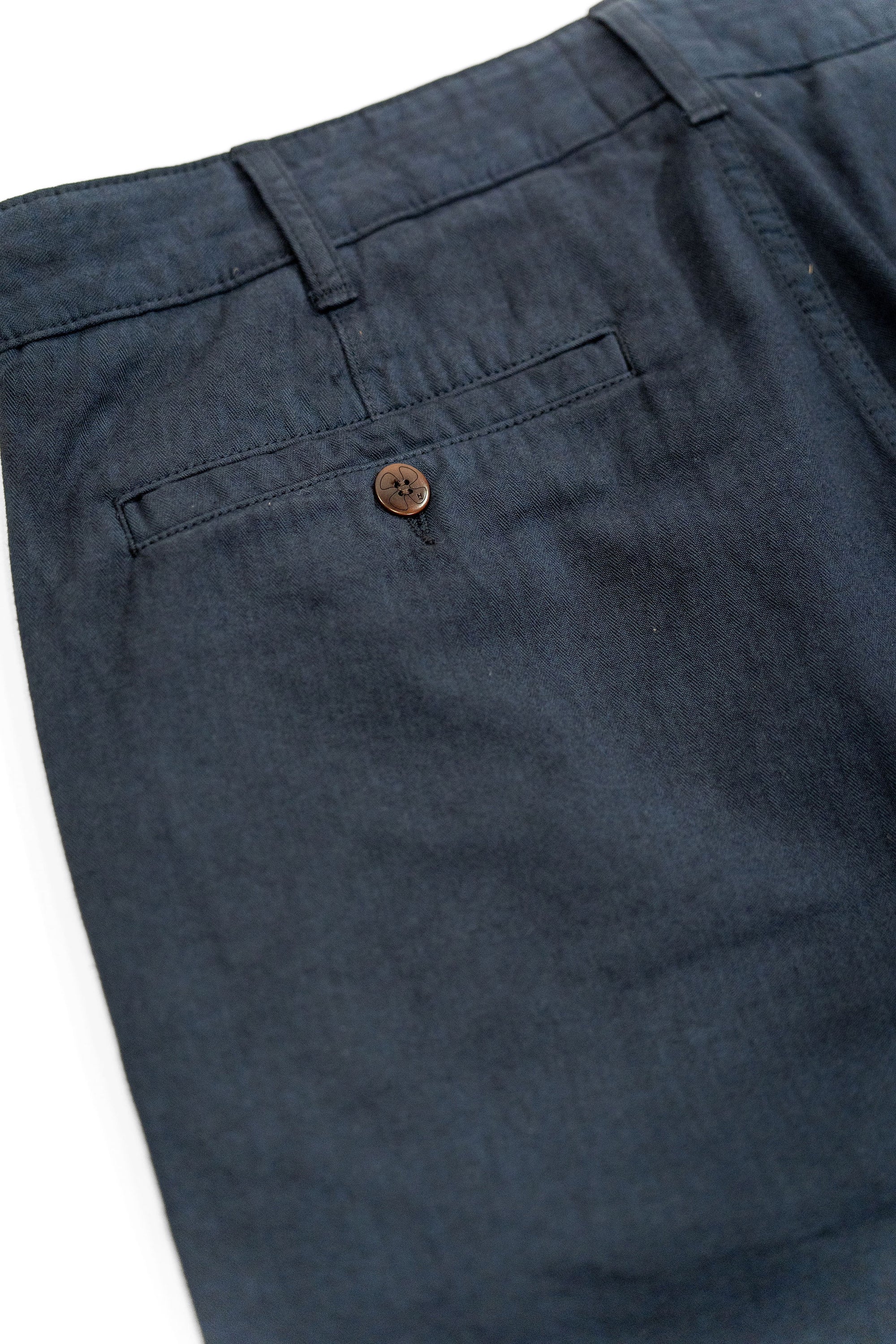 Heimat Textil Journey Pant Jet Pocket - Herringbone Ink