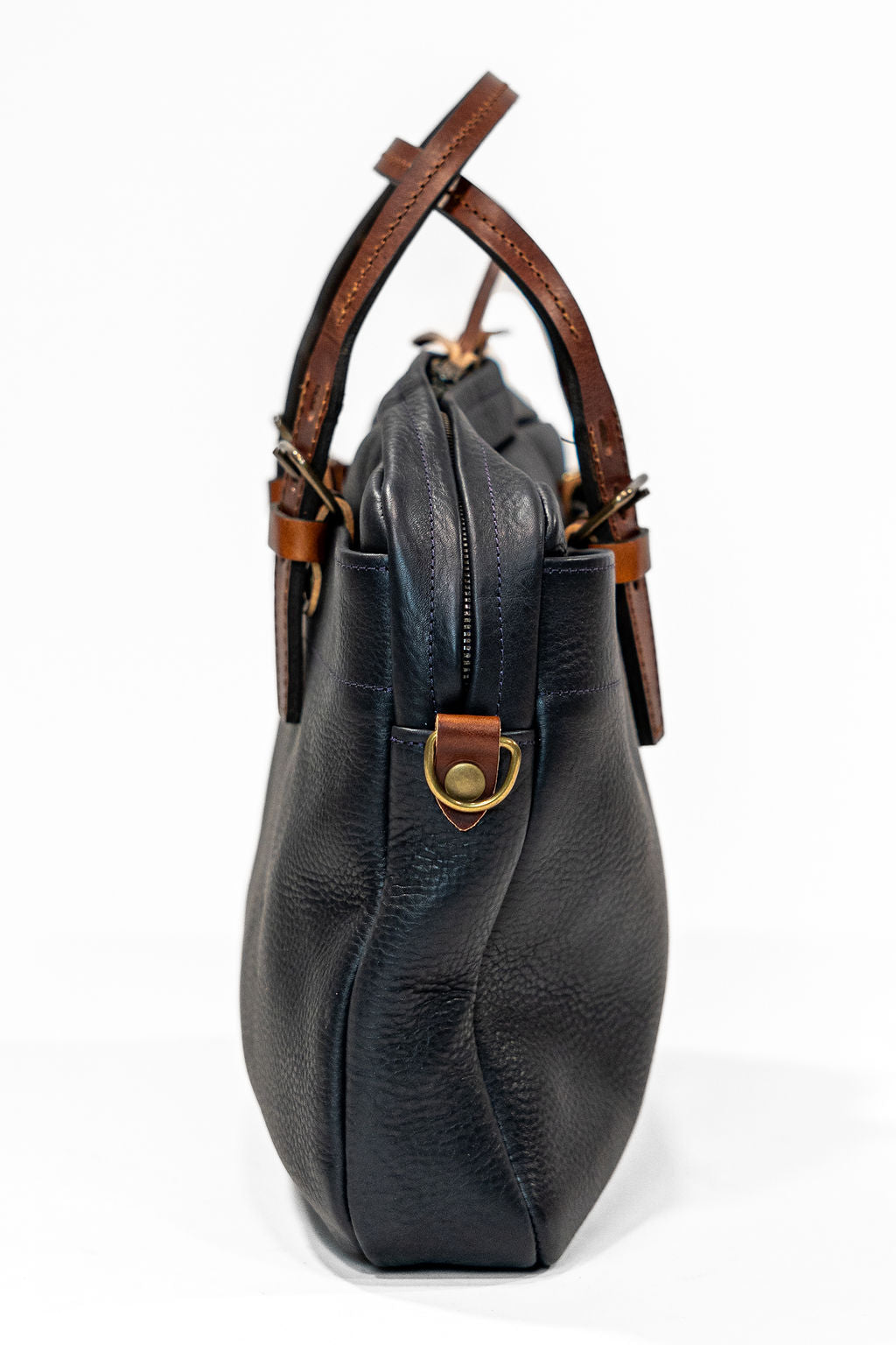 Bleu de Chauffe Folder Business Bag - Navy