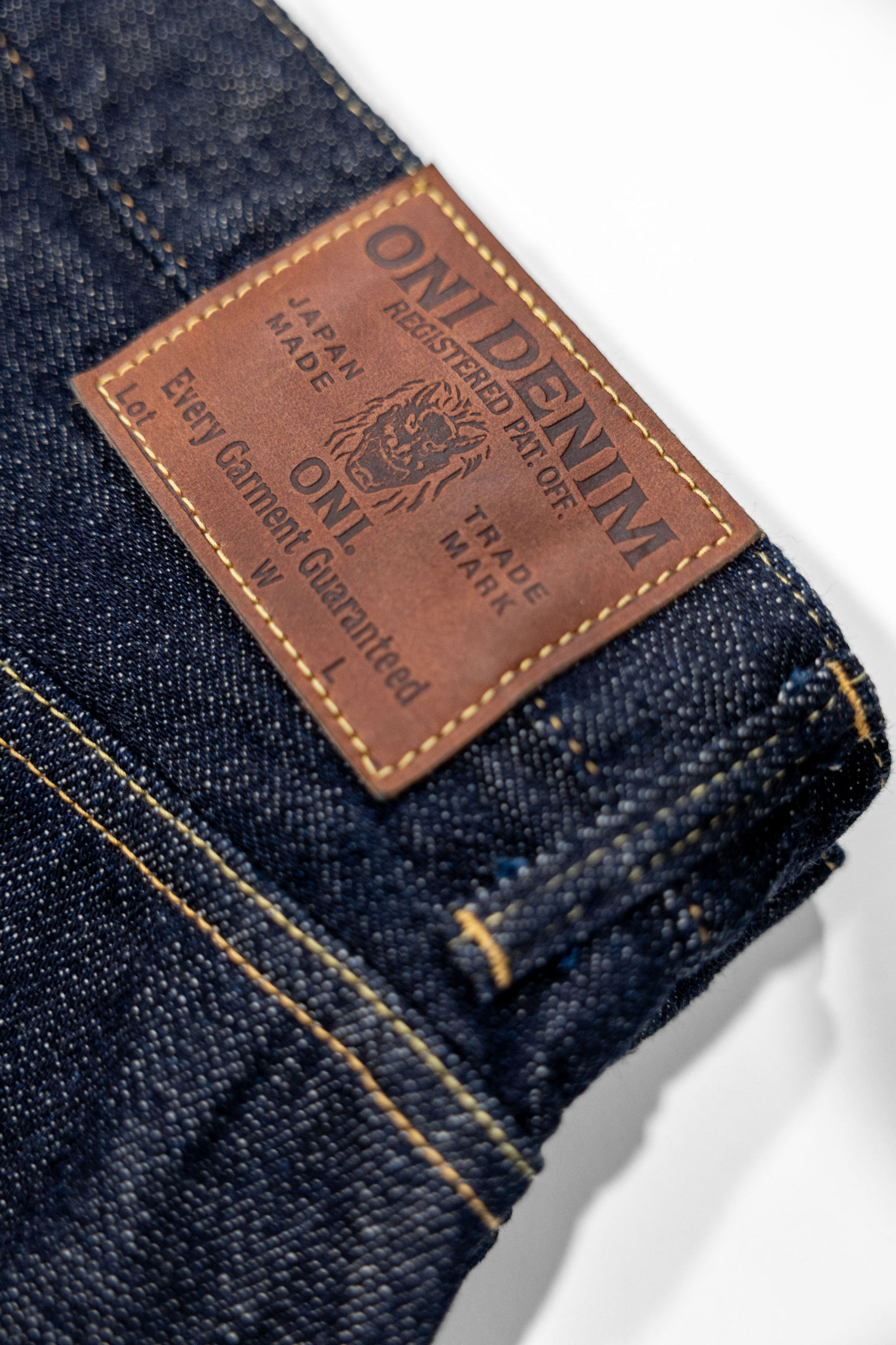 Oni Denim 222-Kiraku - 12oz Super Wide Straight "Kiraku"