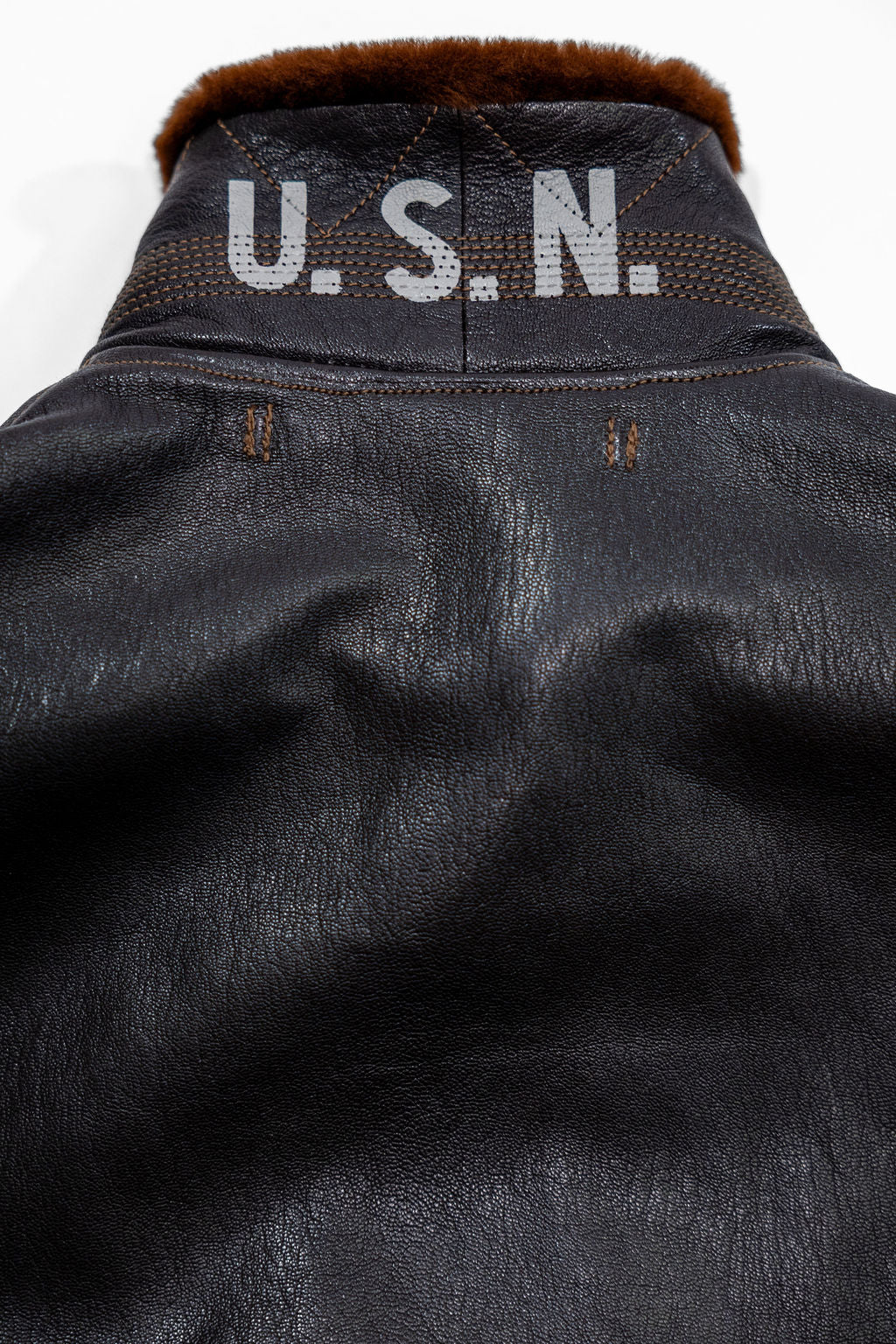 Buzz Rickson's BR80685 Type G-1 “Mil-J-7823 B.Rickson Mfg. CO. Suka Print Lining” - D. Brown