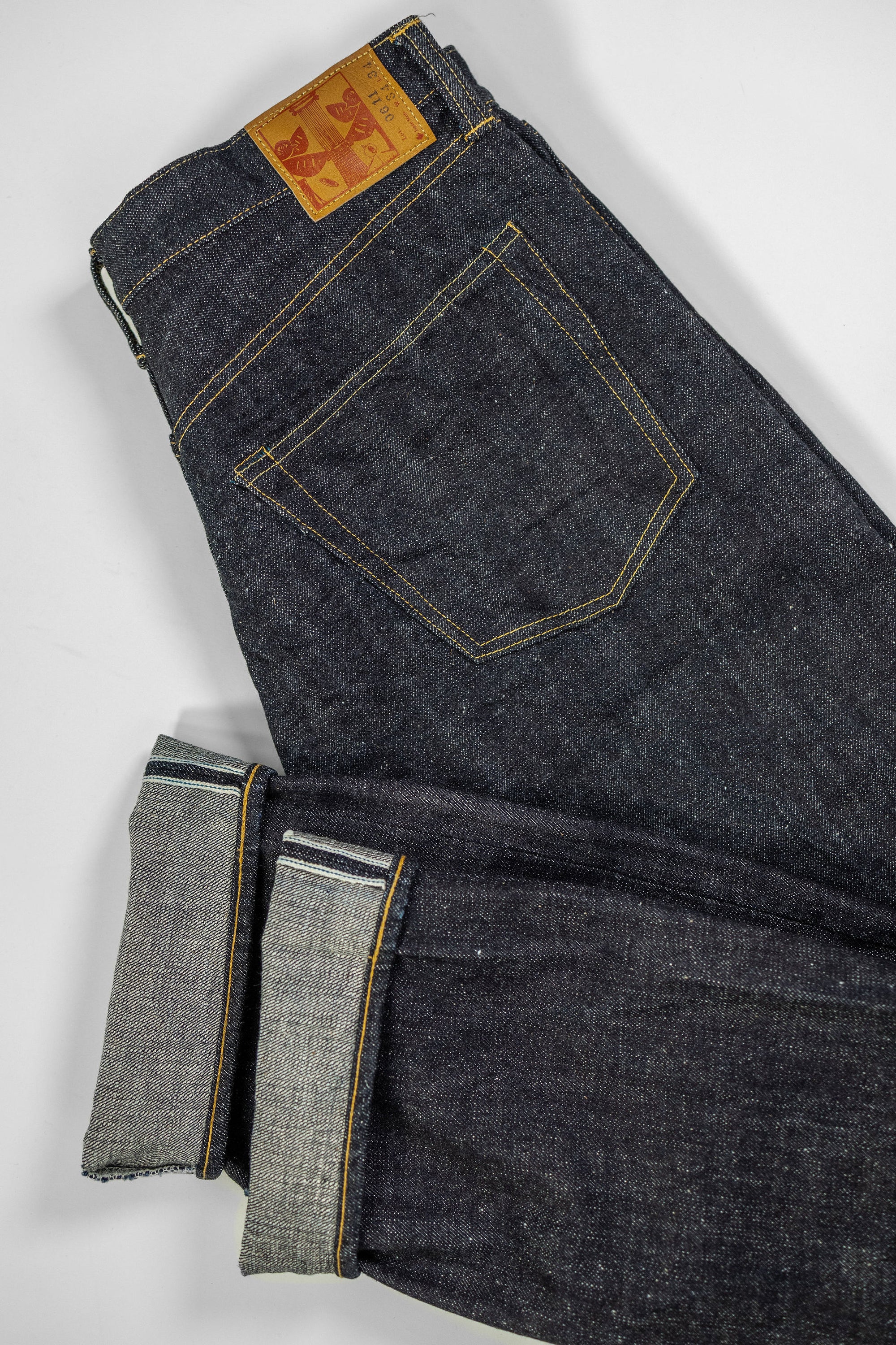 Omoto Denim 0611 15.5oz Nep Denim Relaxed Fit - Indigo One-Washed