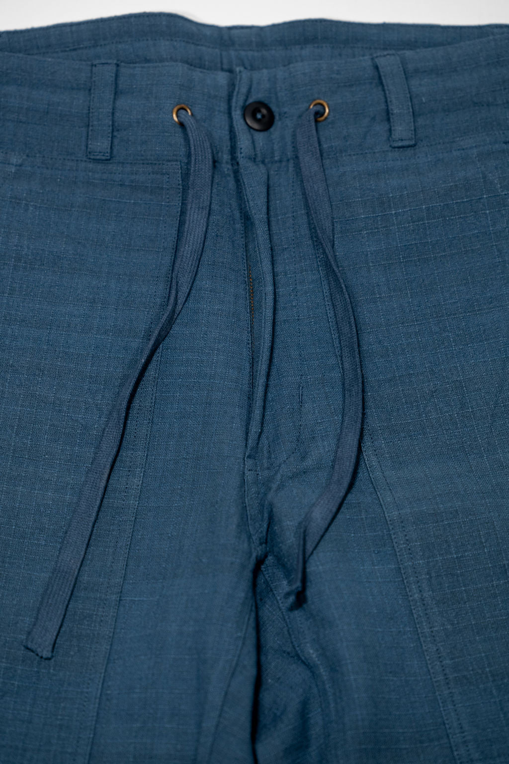 Indi + Ash Raka Pant - Power Loom Ripstop Midnight Teal