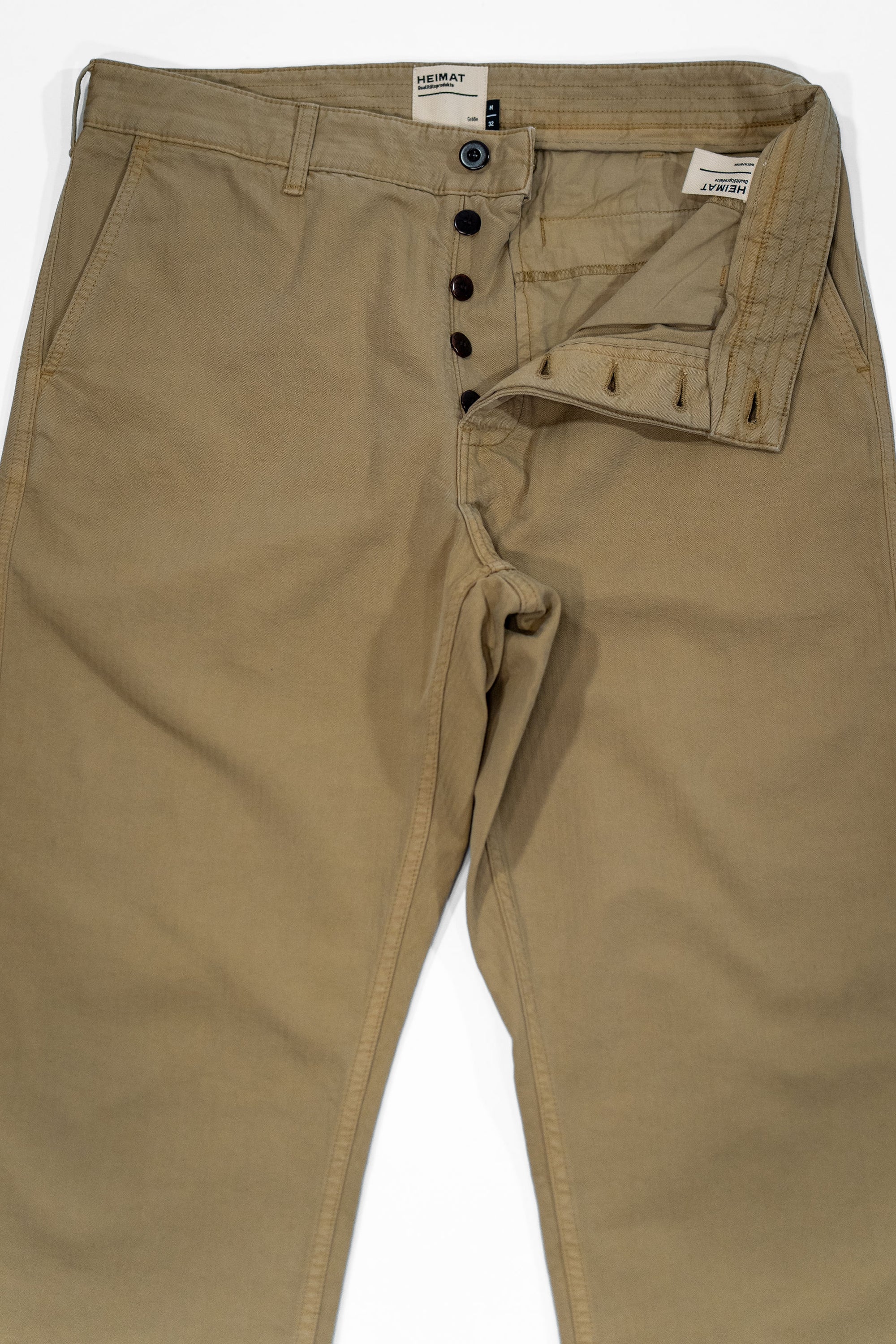 Heimat Textil Journey Pant Jet Pocket - Herringbone Desert