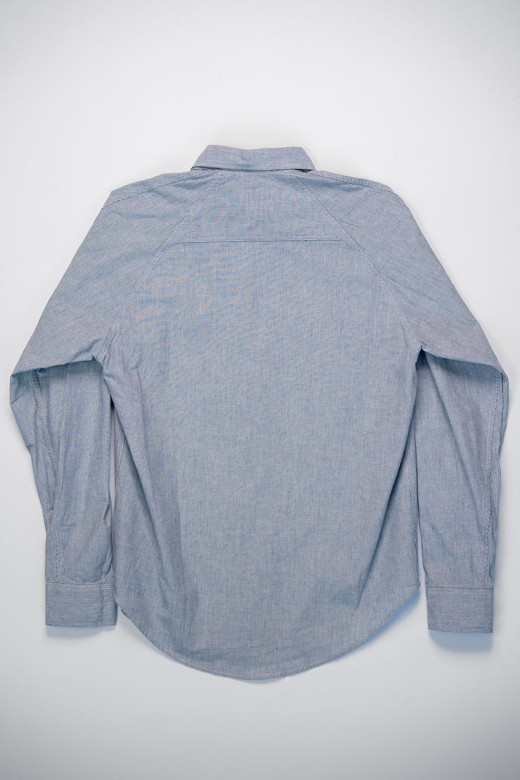 Heimat Textil Work Shirt - Ink/Seashell Pinstripe