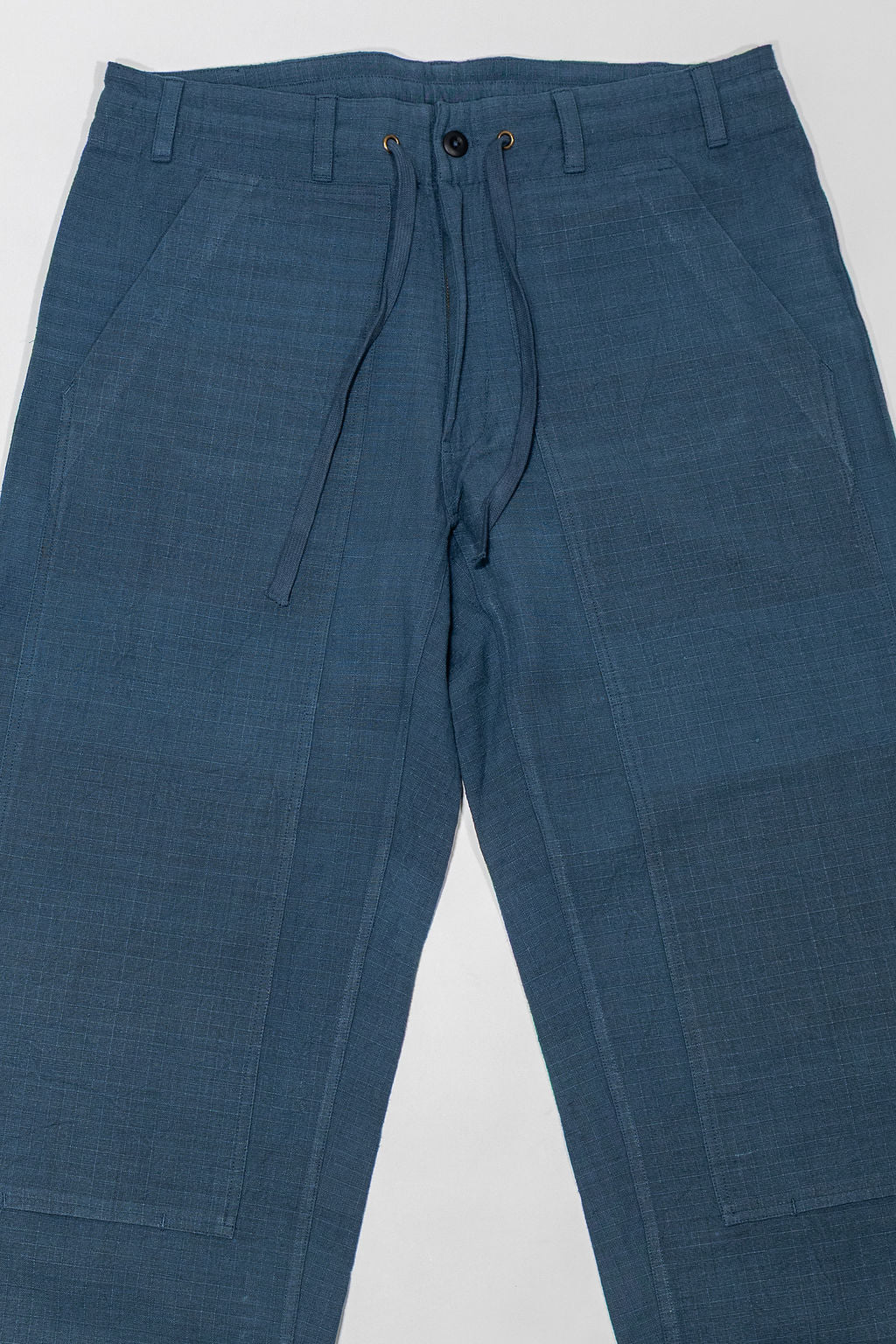 Indi + Ash Raka Pant - Power Loom Ripstop Midnight Teal