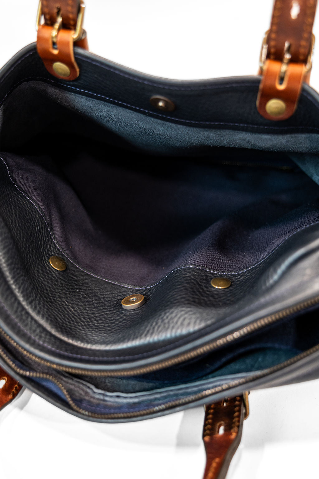 Bleu de Chauffe Folder Business Bag - Navy