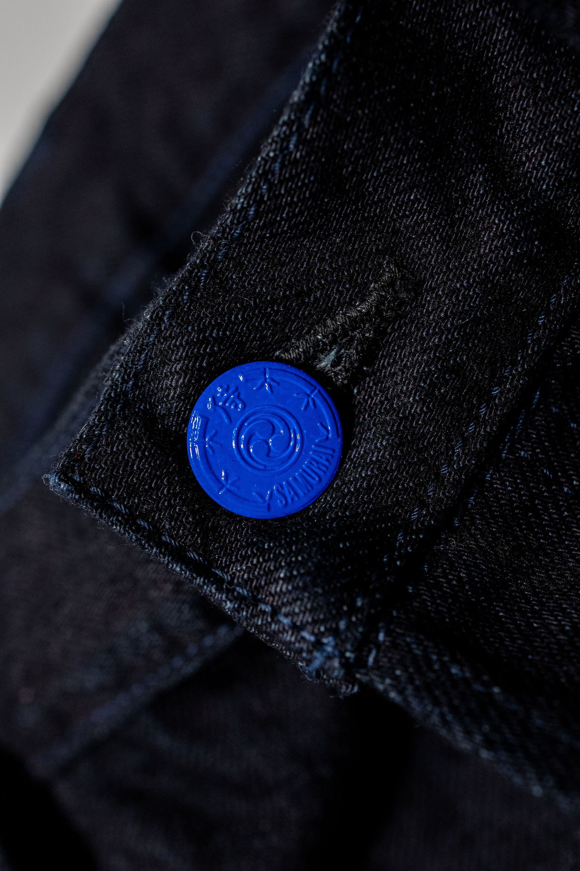 Samurai S0510XX-BOB Aoki Tachikage Regular Straight - 15oz Black-on-Blue Denim