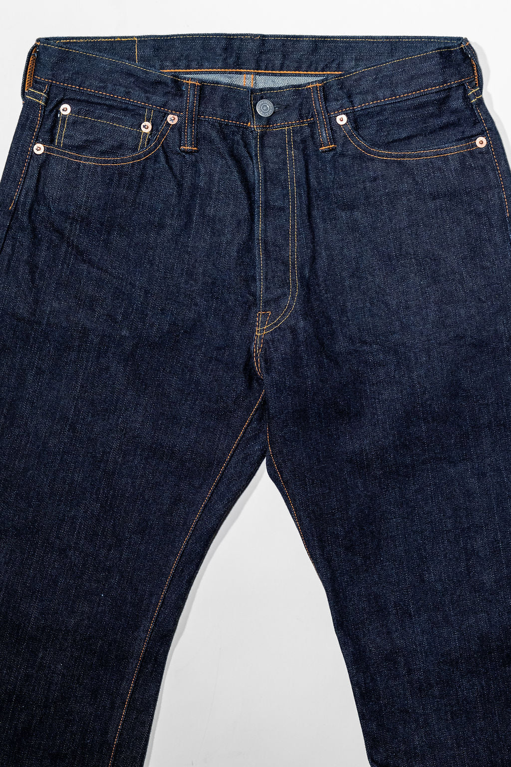 The Flat Head FN-3005 Straight - 14.5oz Selvedge Denim (One Wash)