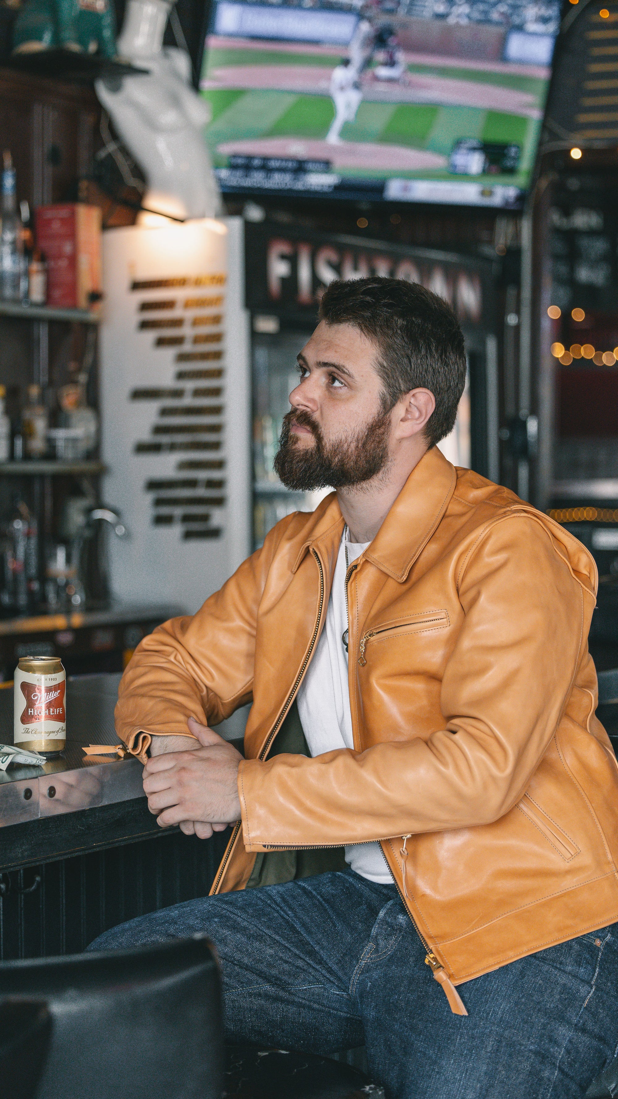 Simmons Bilt x Franklin & Poe Citywide - Natural Horsehide