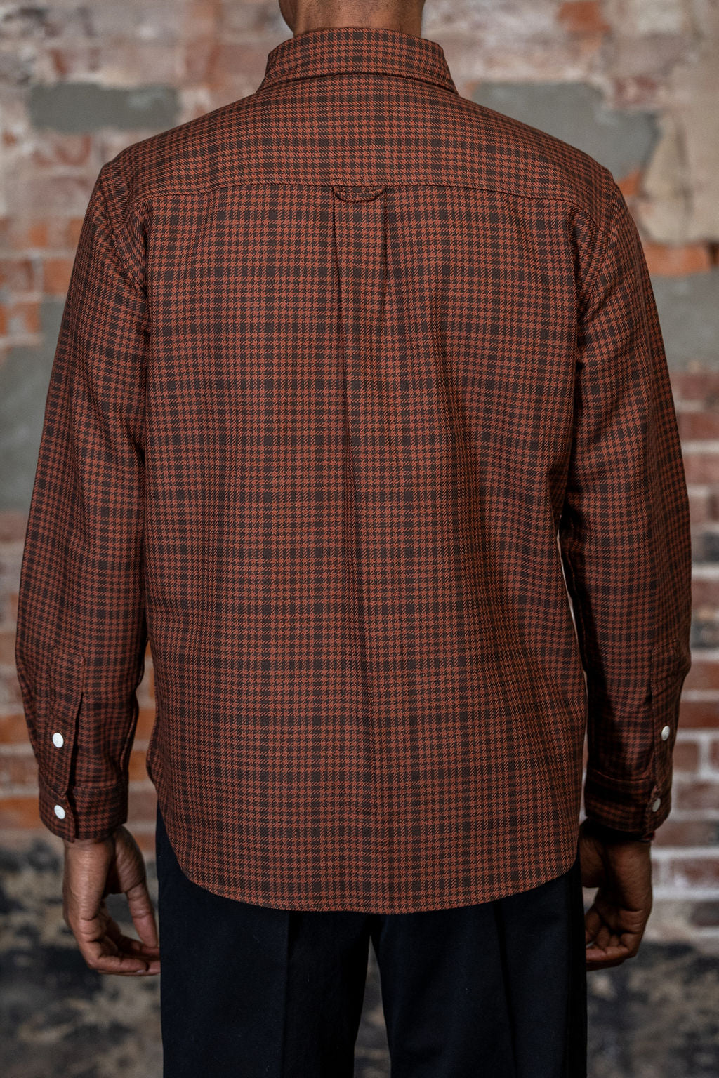 Knickerbocker Brother Flannel - Brown & Red Plaid