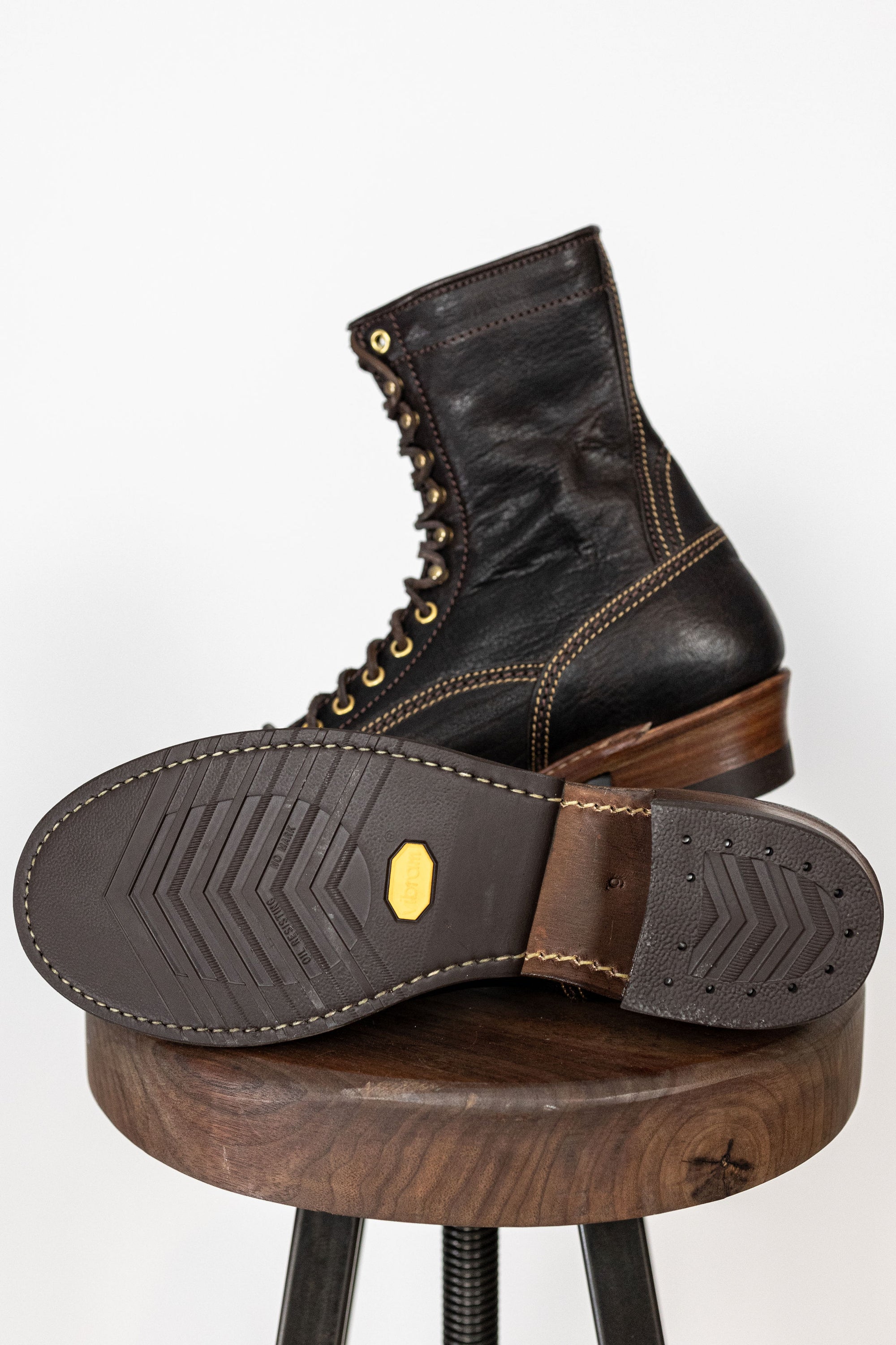 (Pre-Order SS26) John Lofgren Donkey Puncher Boots - 8" Ezo Shika Deerskin