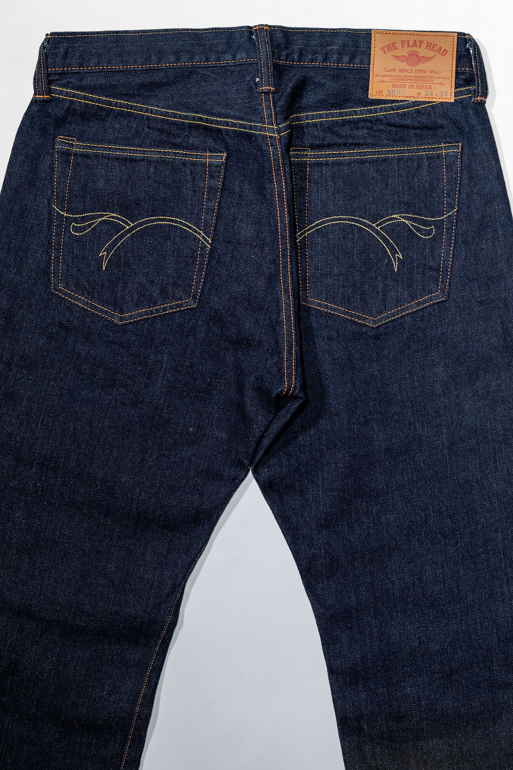 The Flat Head FN-3005 Straight - 14.5oz Selvedge Denim (One Wash)