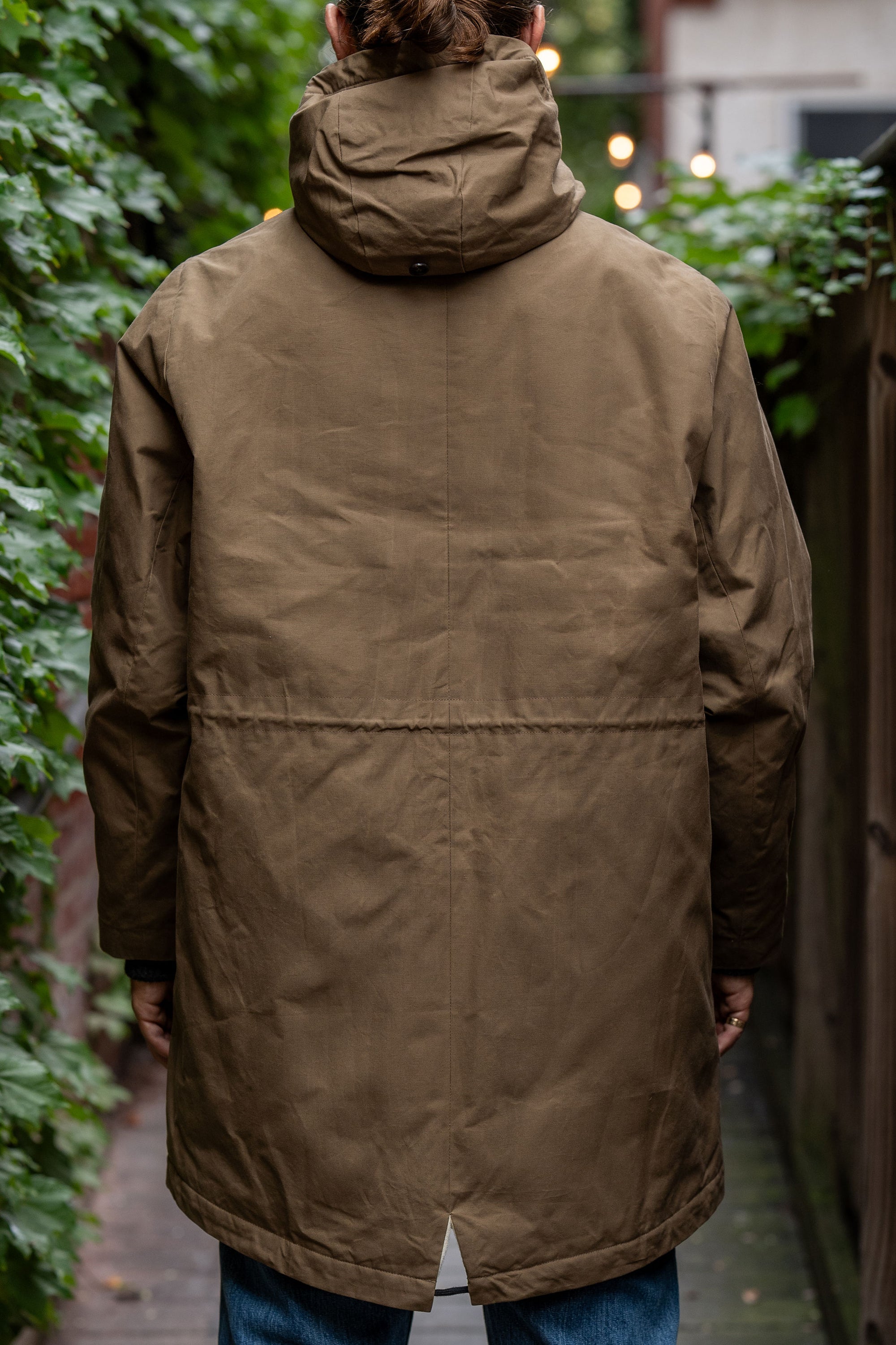 Hansen Garments Rasmus Waxed Parka - Tobacco