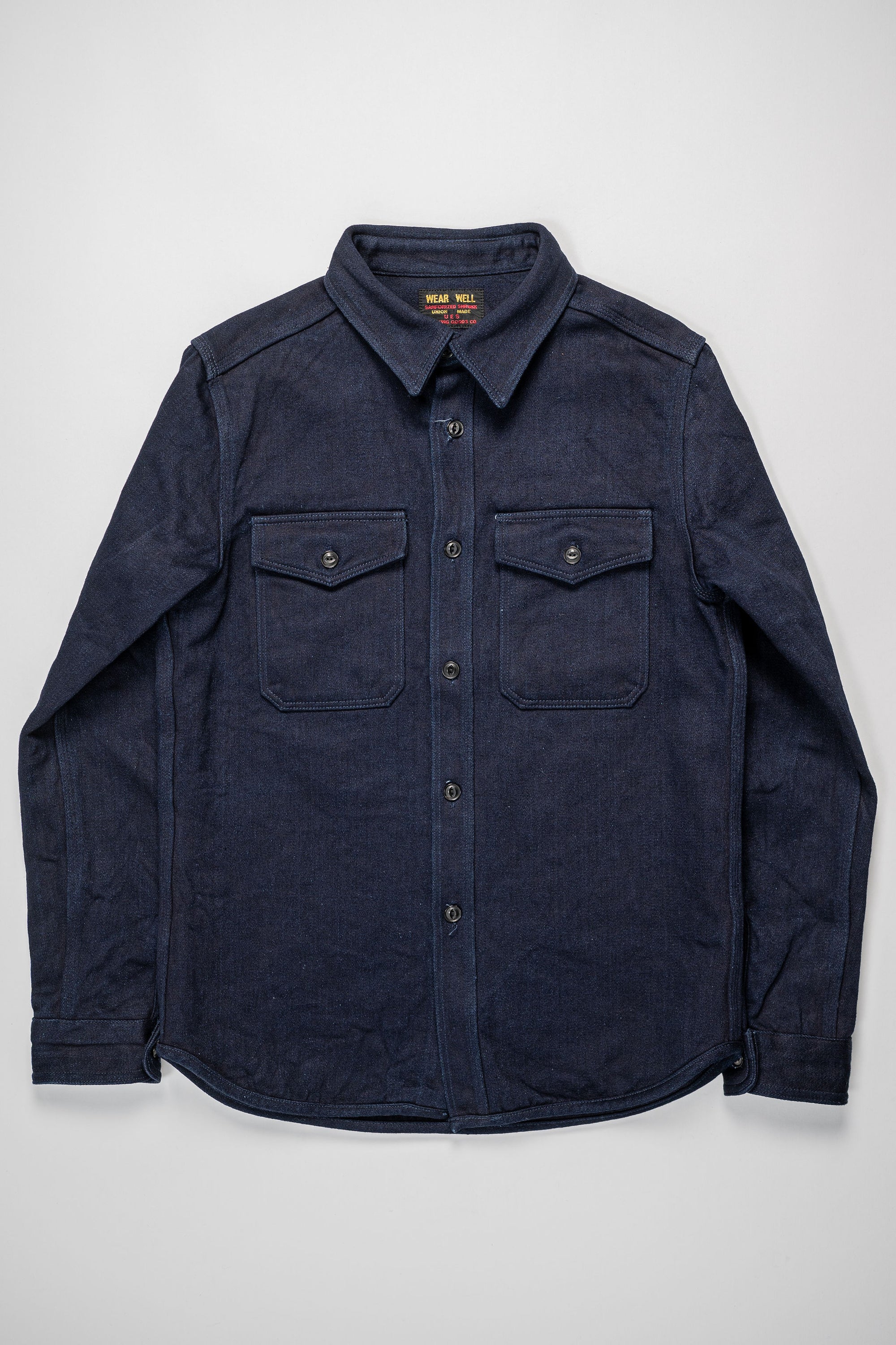 UES 502256 Tricotine Shirt - Indigo