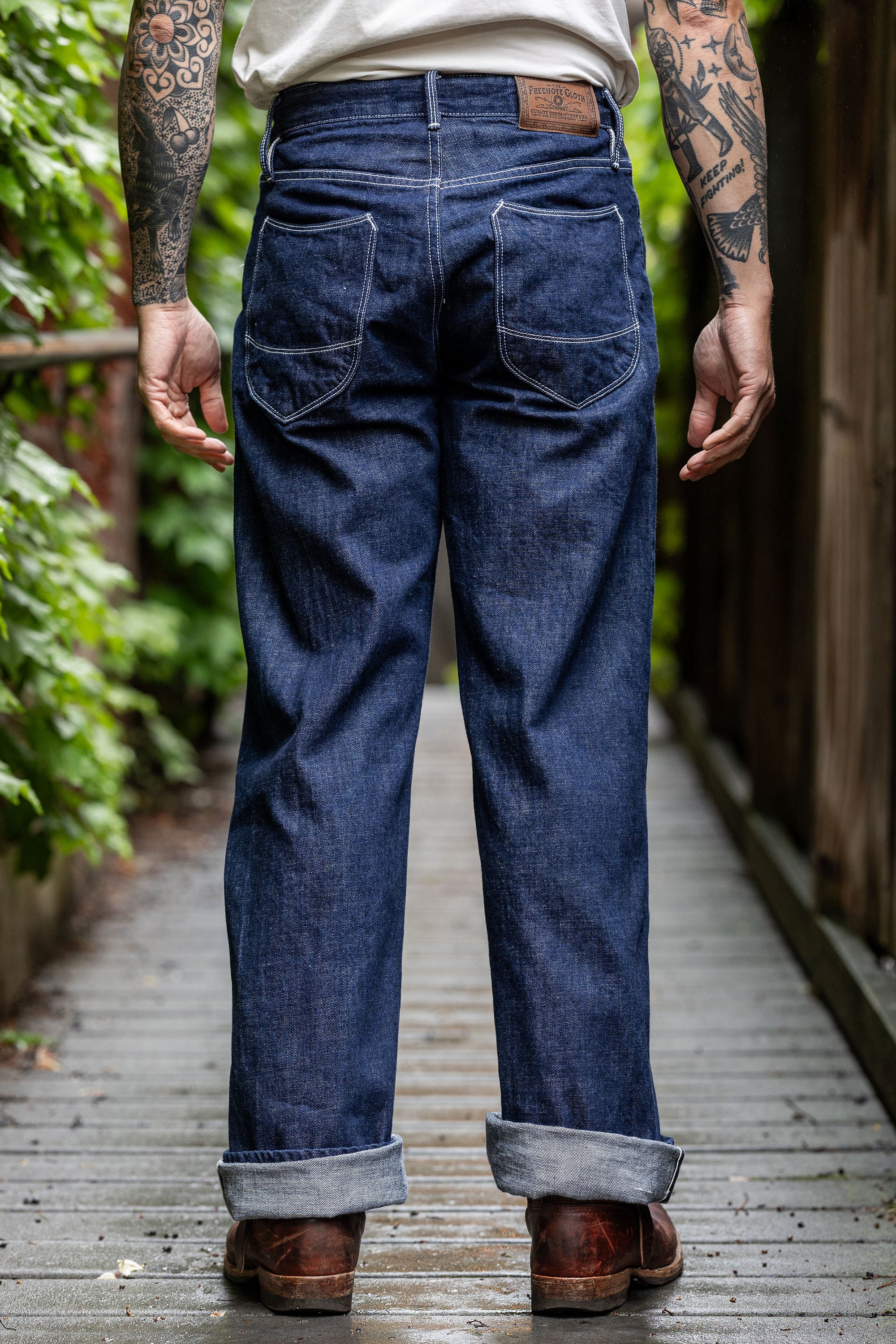 Freenote Cloth Modesto - 11oz Memphis Blue