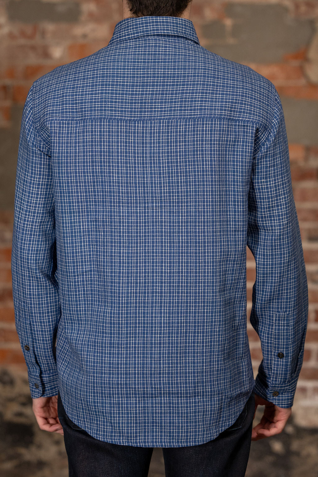 Indi + Ash LS Smith Workshirt - Handwoven Variegated Gingham