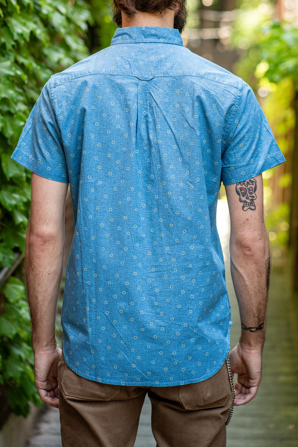 Wythe Outfield Print Short Sleeve - Team Blue