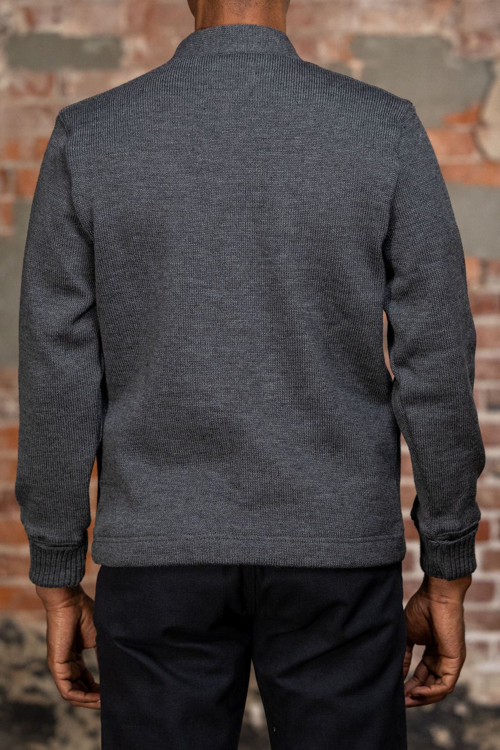 Dehen 1920 Classic Cardigan - Charcoal