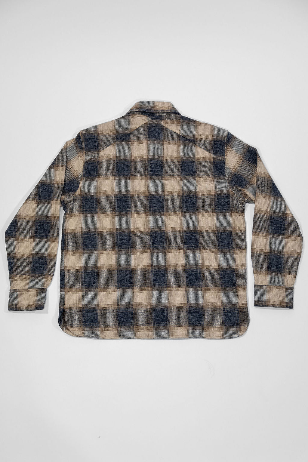 3sixteen Crosscut Flannel - Brown/Ecru